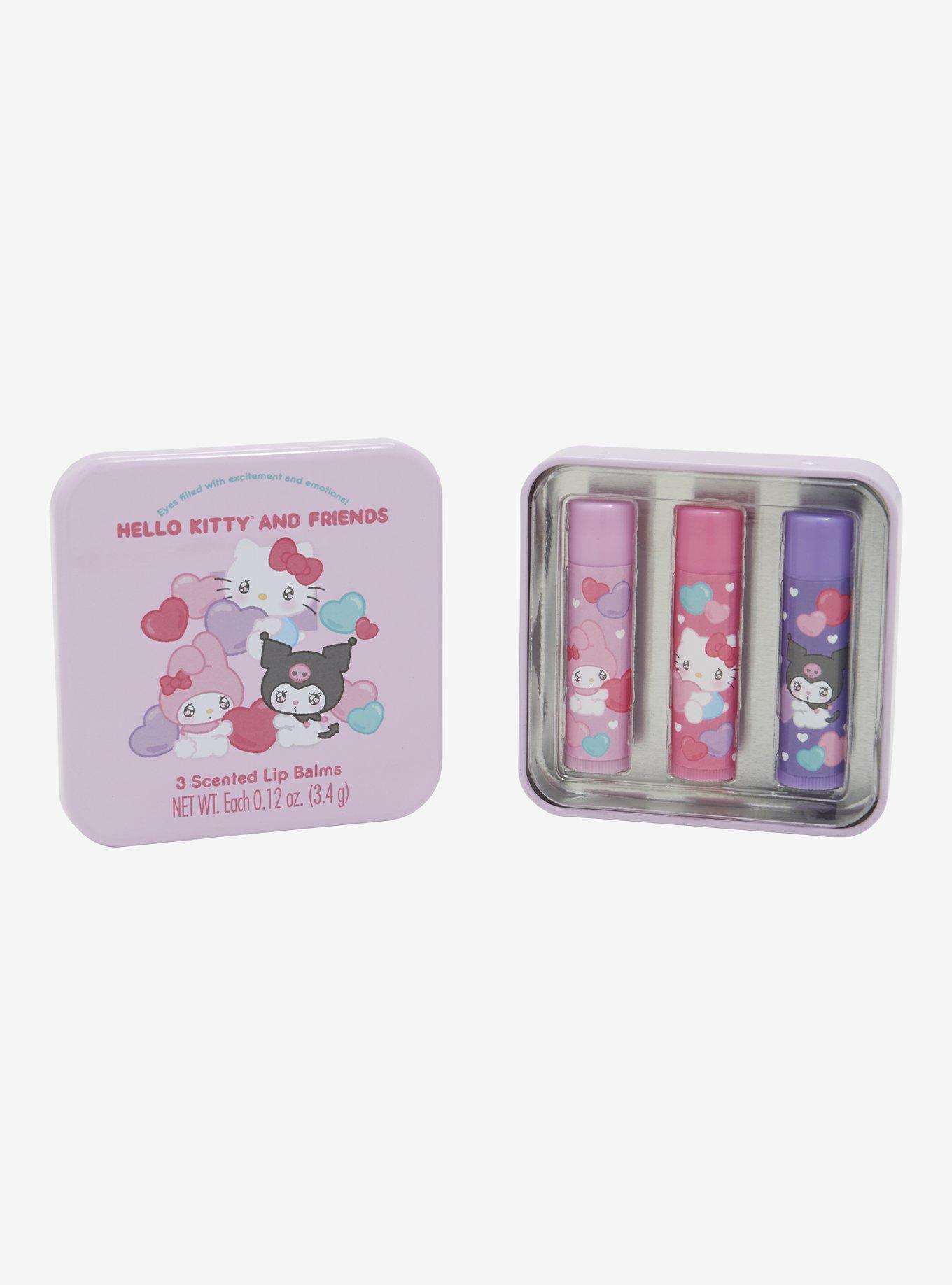 Hello Kitty And Friends Pastel Heart Lip Balm Set, , hi-res