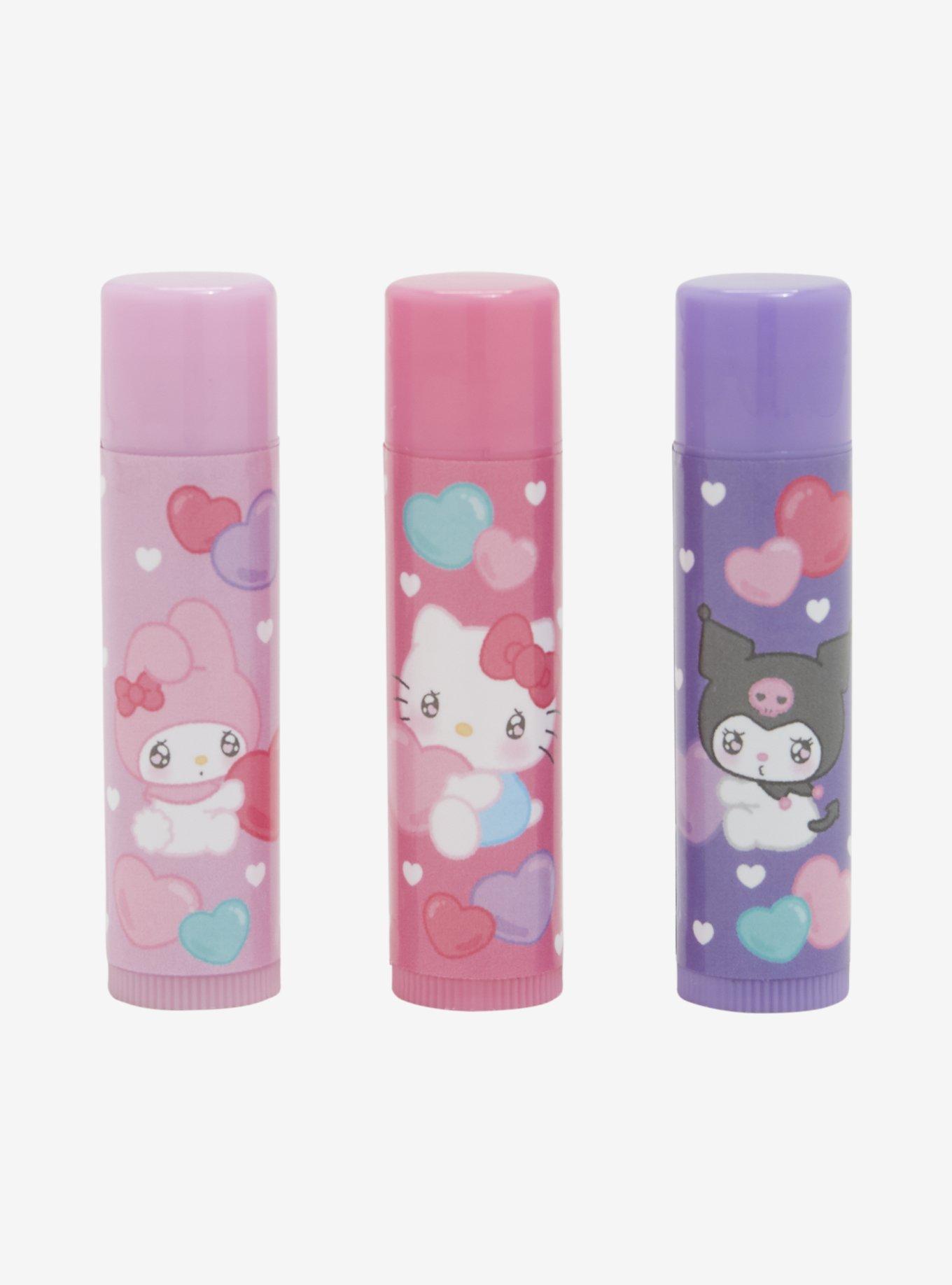 Hello Kitty And Friends Pastel Heart Lip Balm Set, , alternate