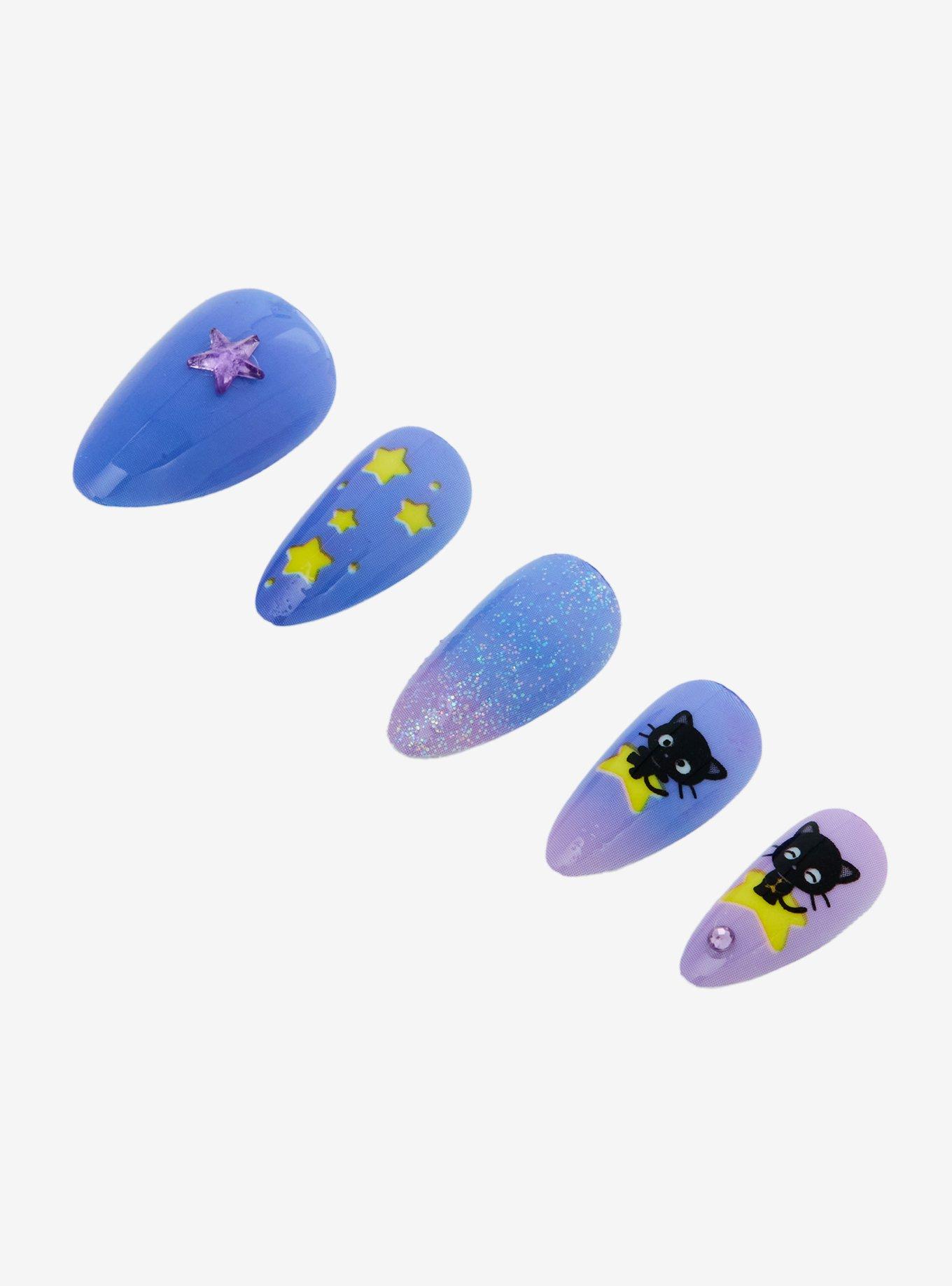 Chococat Starry Press-On Nails, , hi-res