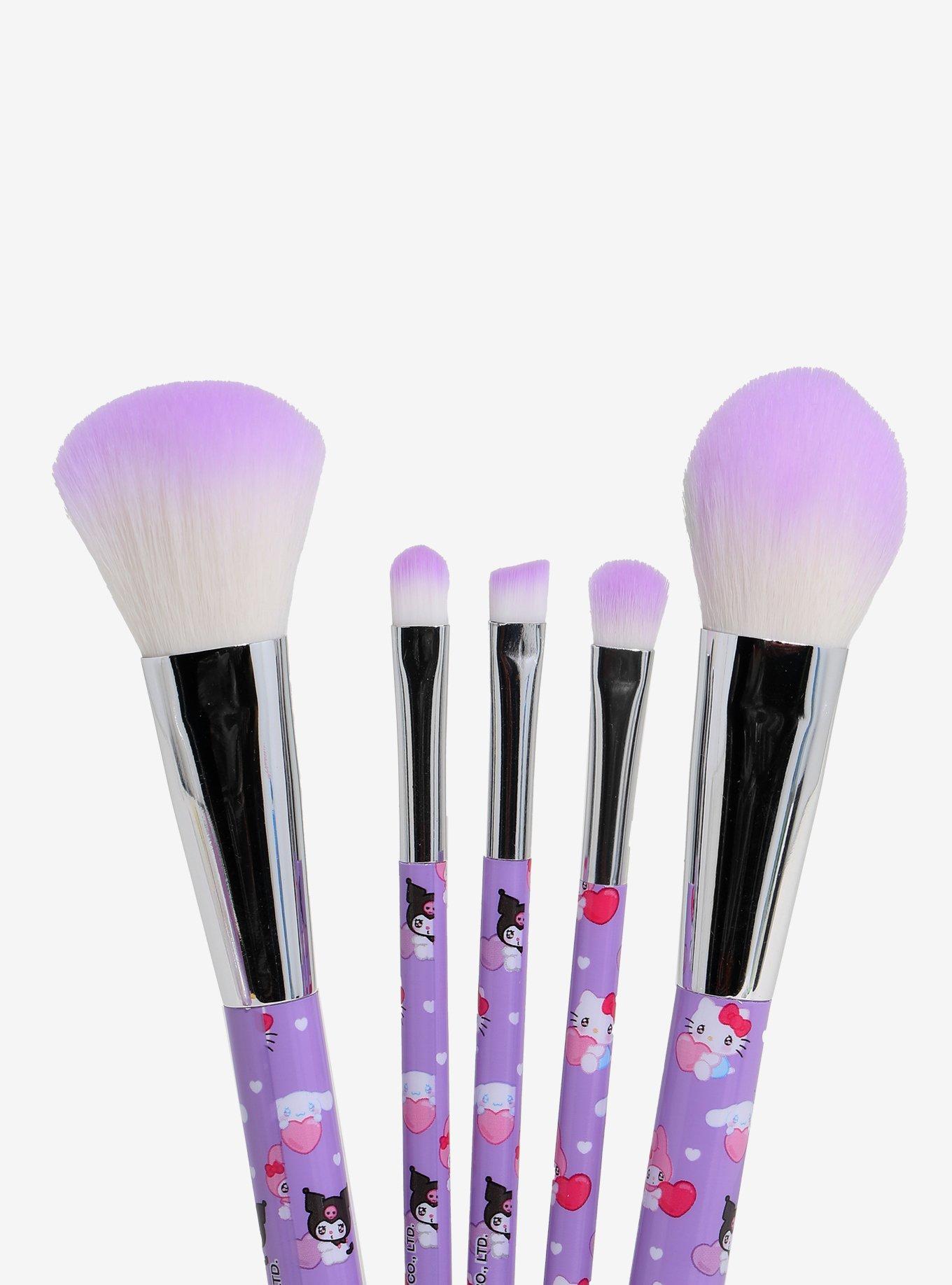 Hello Kitty And Friends Pastel Hearts Makeup Brush Set, , hi-res