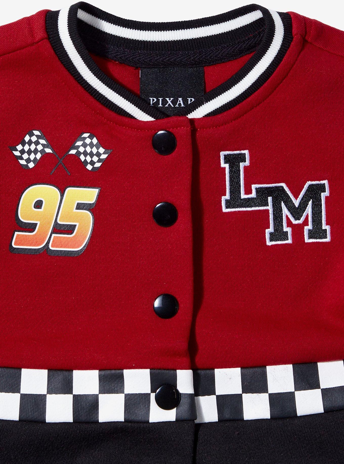 Disney Pixar Cars Lightning McQueen Toddler Button Dress - BoxLunch Exclusive