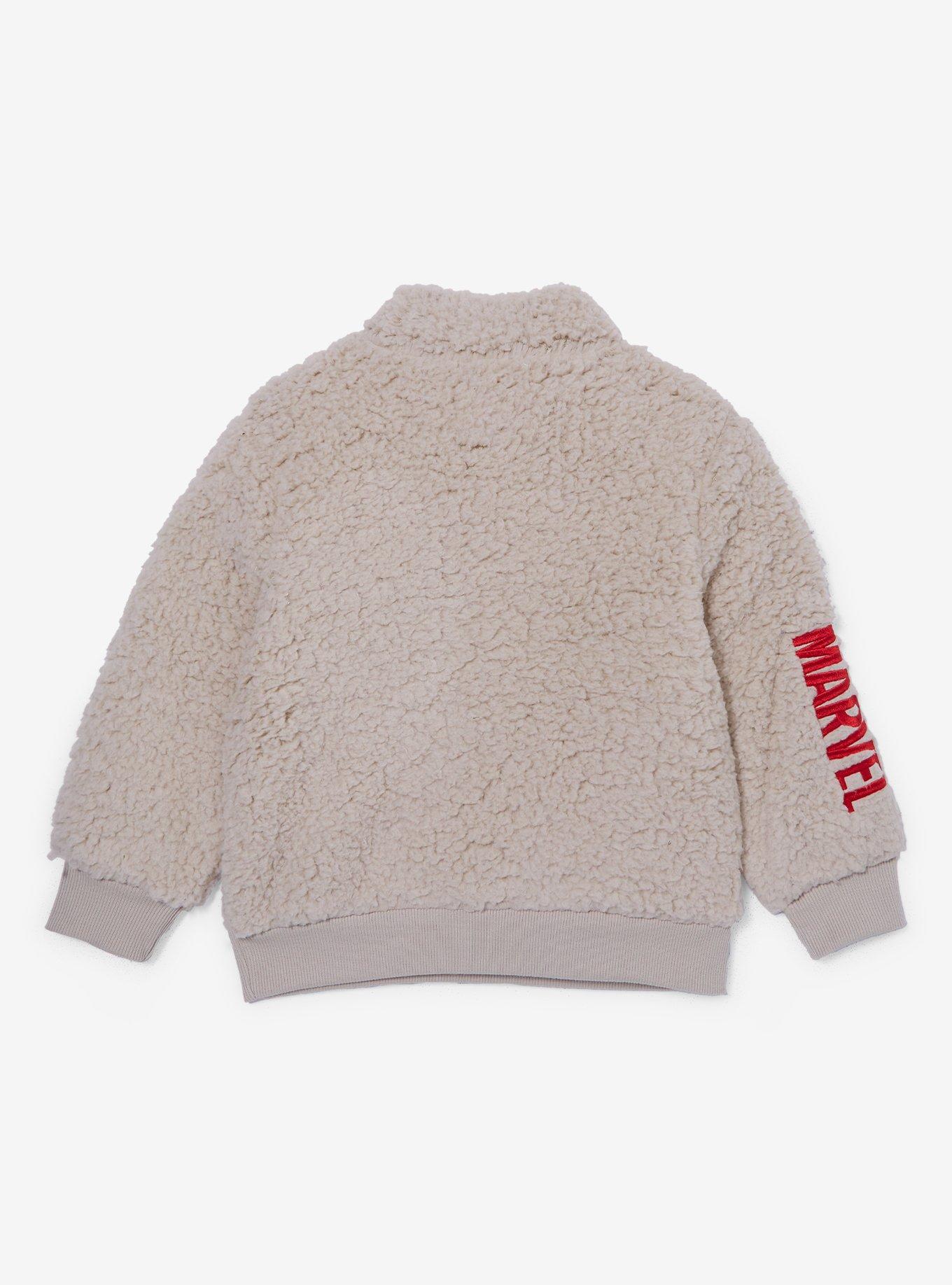 Marvel Spider-Man Toddler Sherpa Sweater — BoxLunch Exclusive, , hi-res