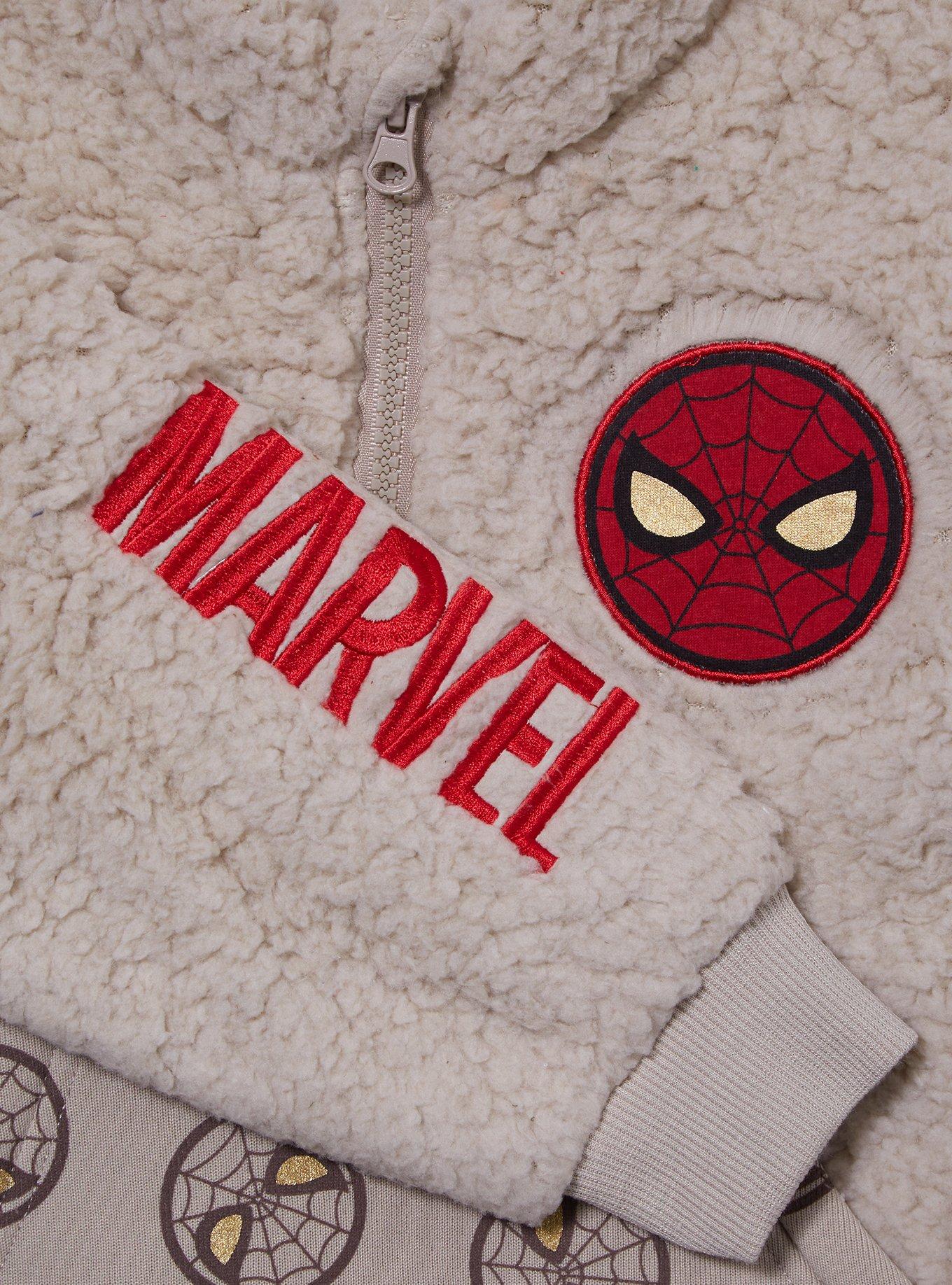 Marvel Spider-Man Toddler Sherpa Sweater — BoxLunch Exclusive, , alternate