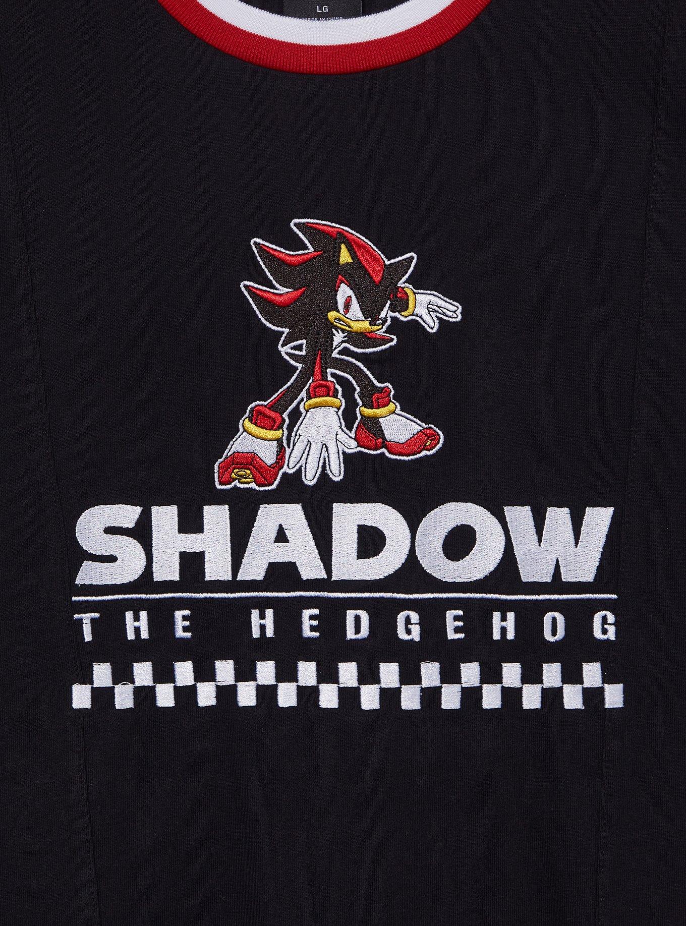 Sonic the Hedgehog Shadow Color Block Portrait T-Shirt - BoxLunch Exclusive, , hi-res