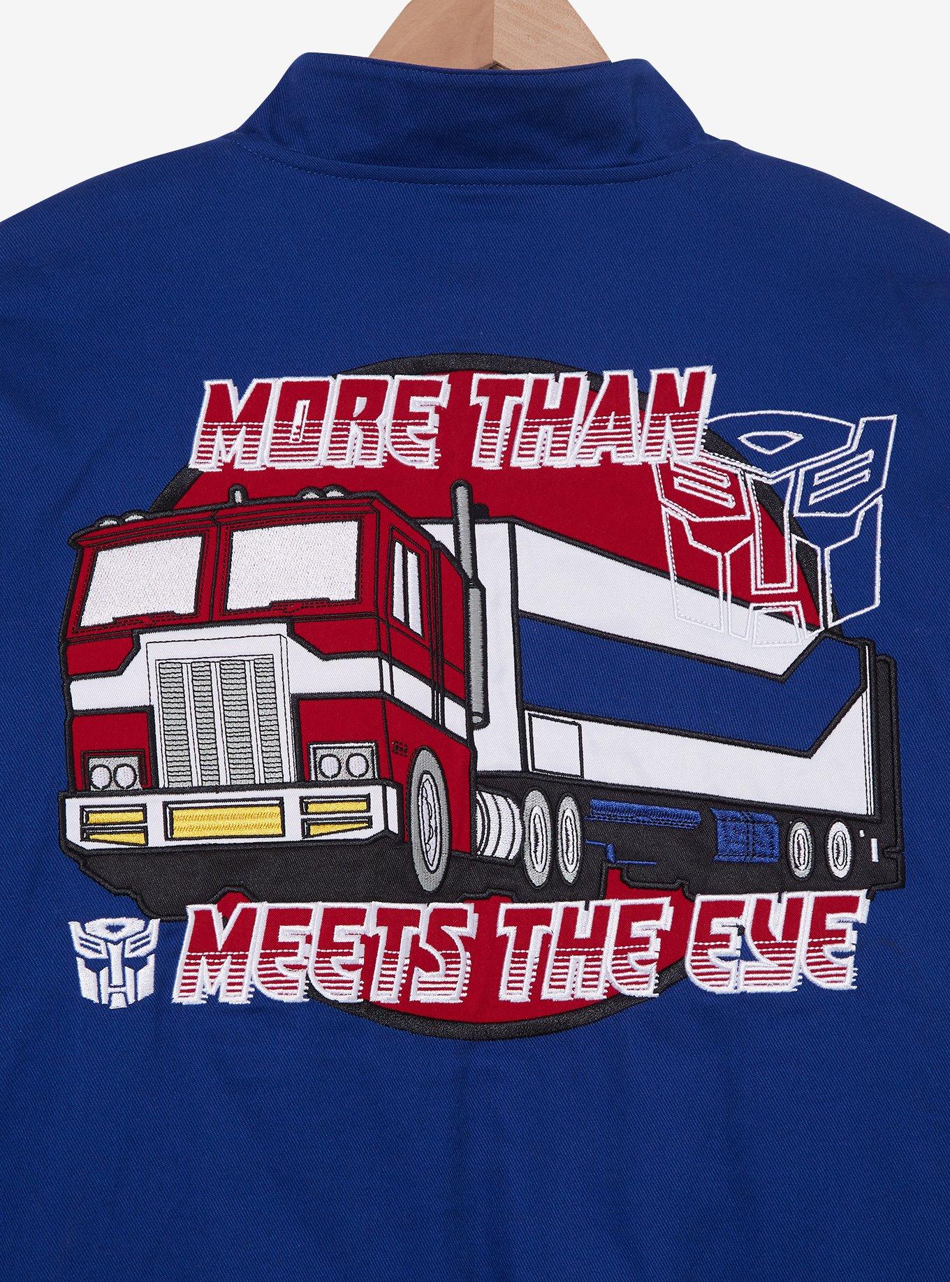 Transformers Optimus Prime Racing Jacket - BoxLunch Exclusive, RED  NAVY, alternate