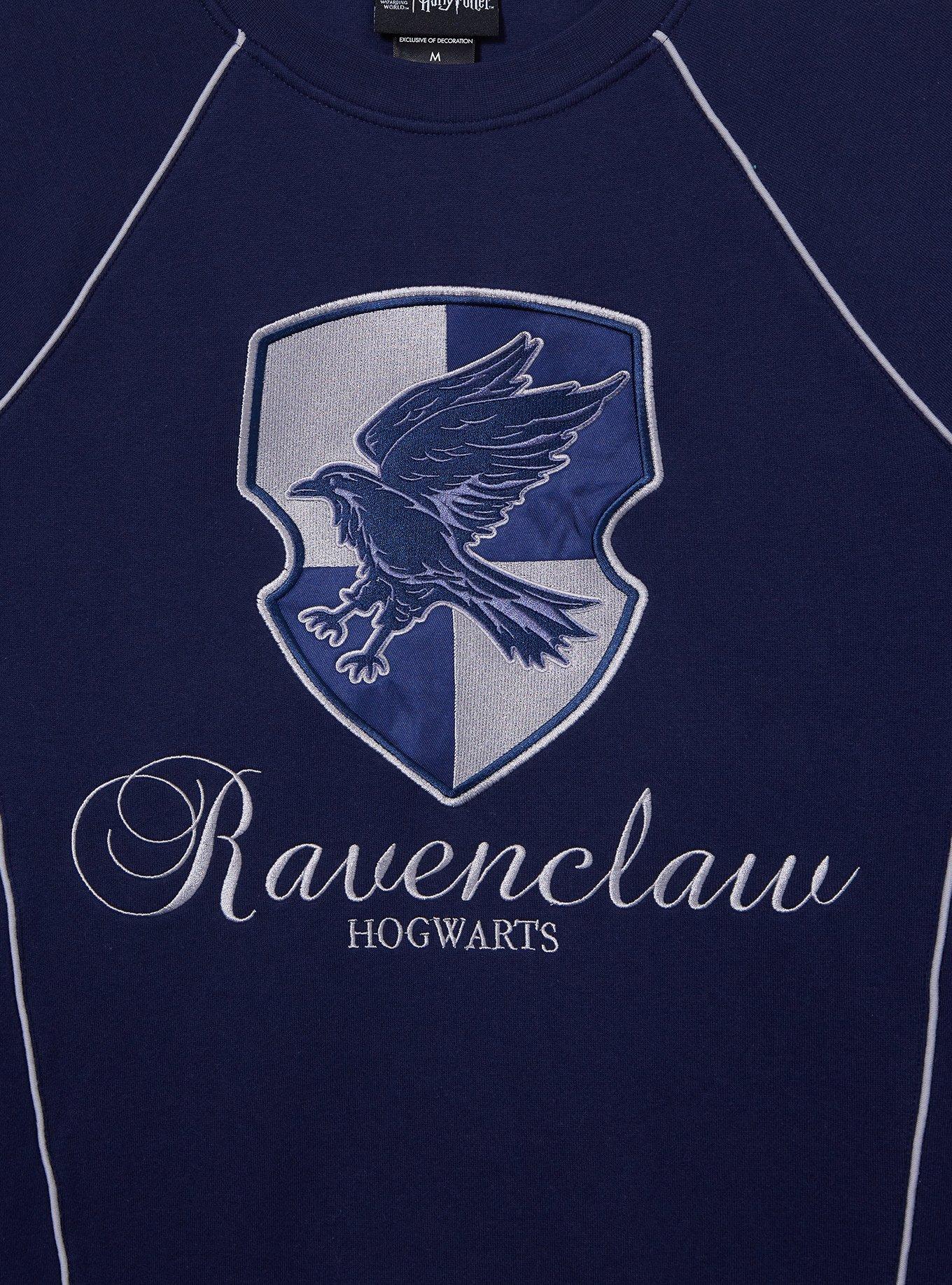 Harry Potter Ravenclaw Crest Crewneck - BoxLunch Exclusive, NAVY, alternate