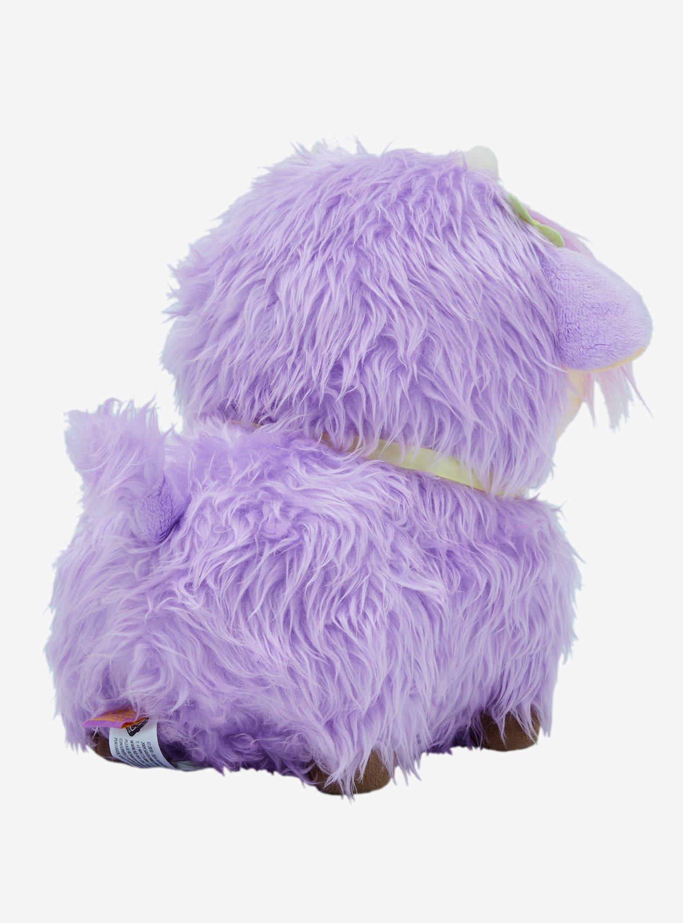 Honeymaru Lavender Long-Haired Cow Plush, , alternate
