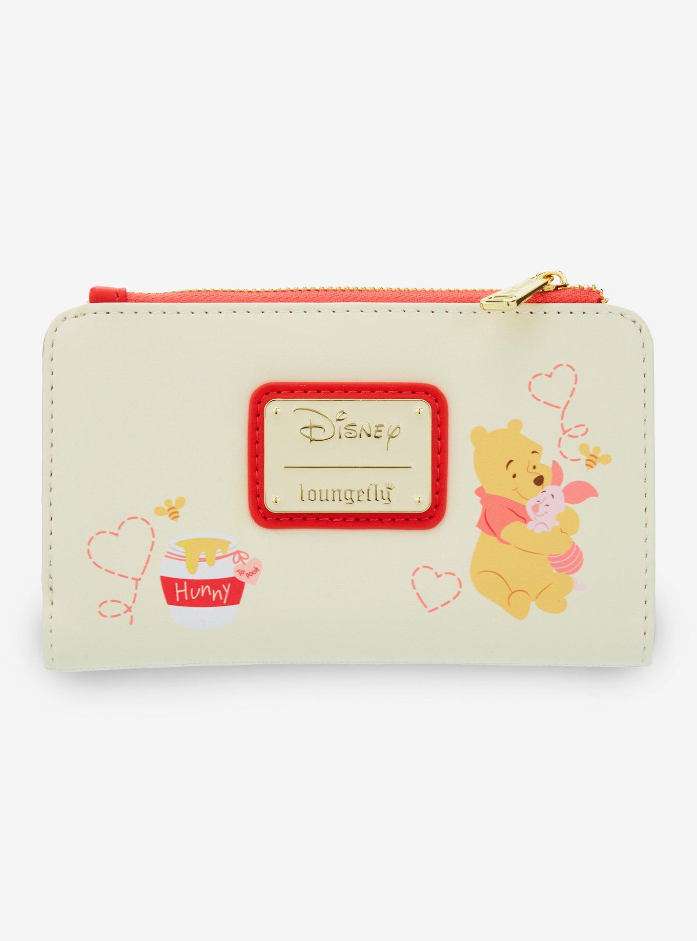 Loungefly Disney Winnie The Pooh Piglet Letter Flap Wallet, , alternate