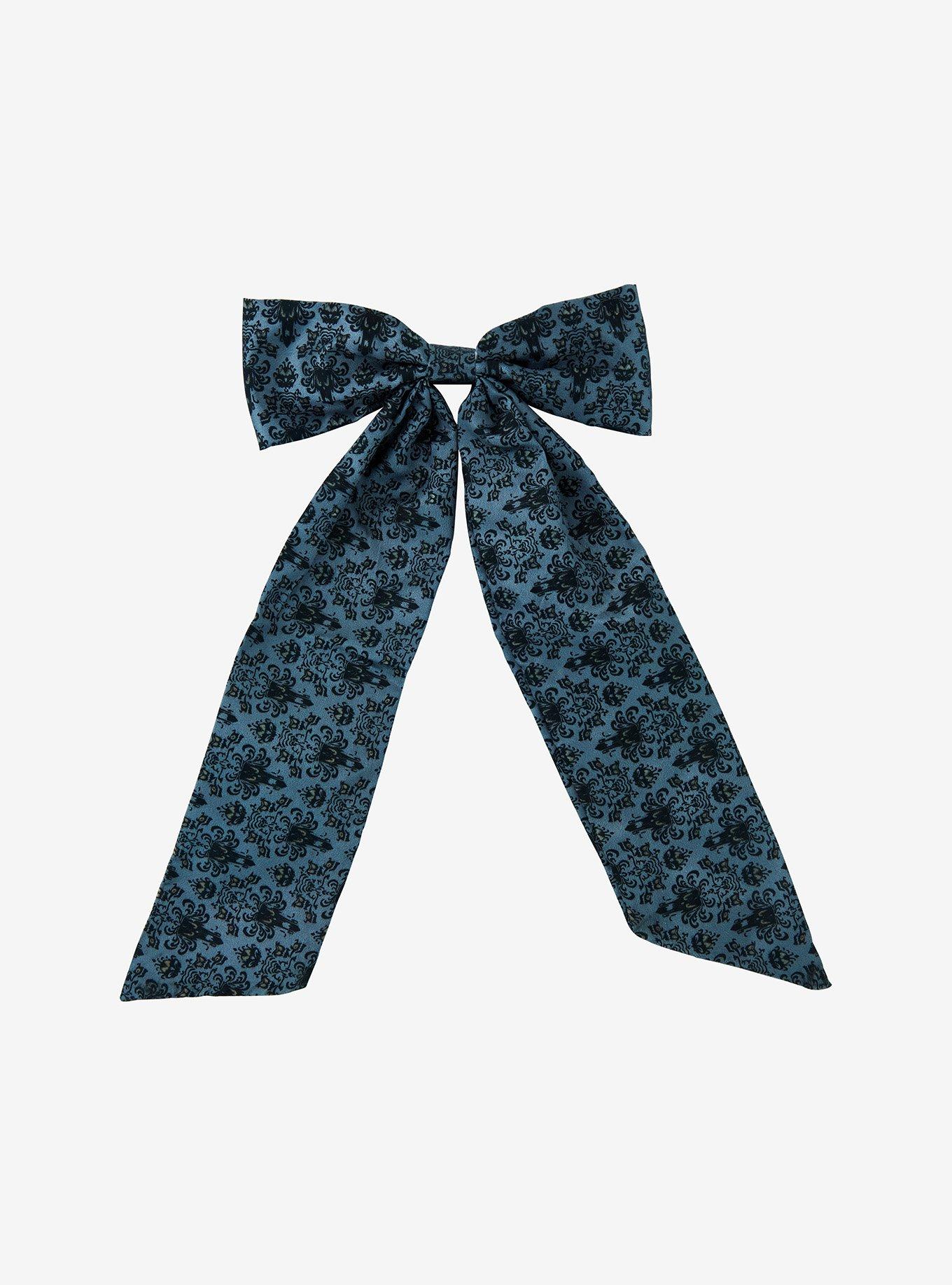 Her Universe Disney The Haunted Mansion Wallpaper Glow-In-The-Dark Hair Bow, , hi-res