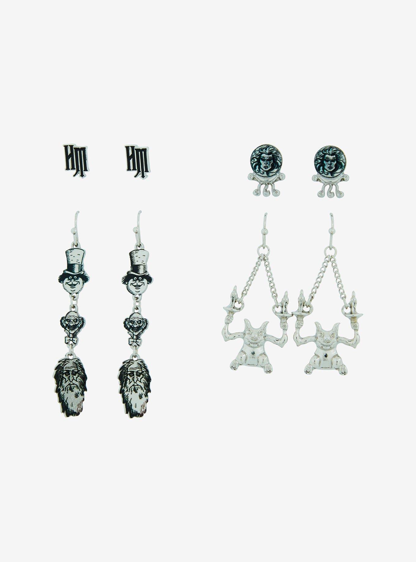 Her Universe Disney The Haunted Mansion Icon Earring Set, , alternate