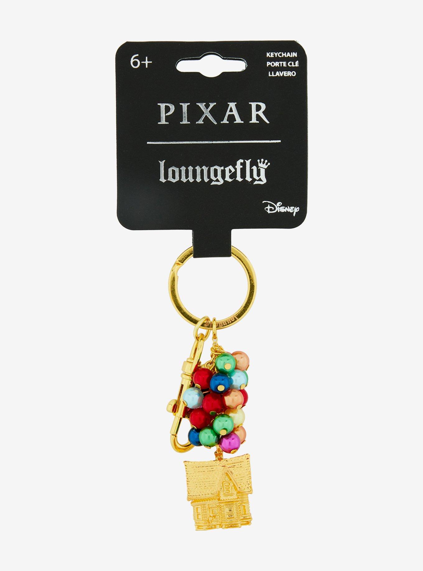 Loungefly Disney Pixar Up Balloon House Keychain - BoxLunch Exclusive, , hi-res