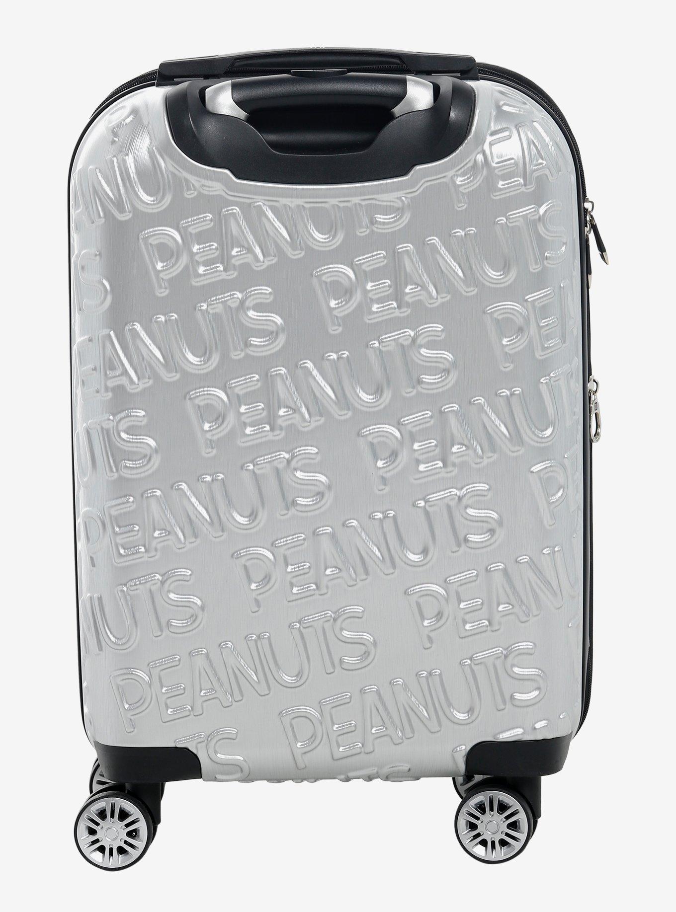 FUL Peanuts Snoopy & Woodstock Silver Suitcase, , alternate