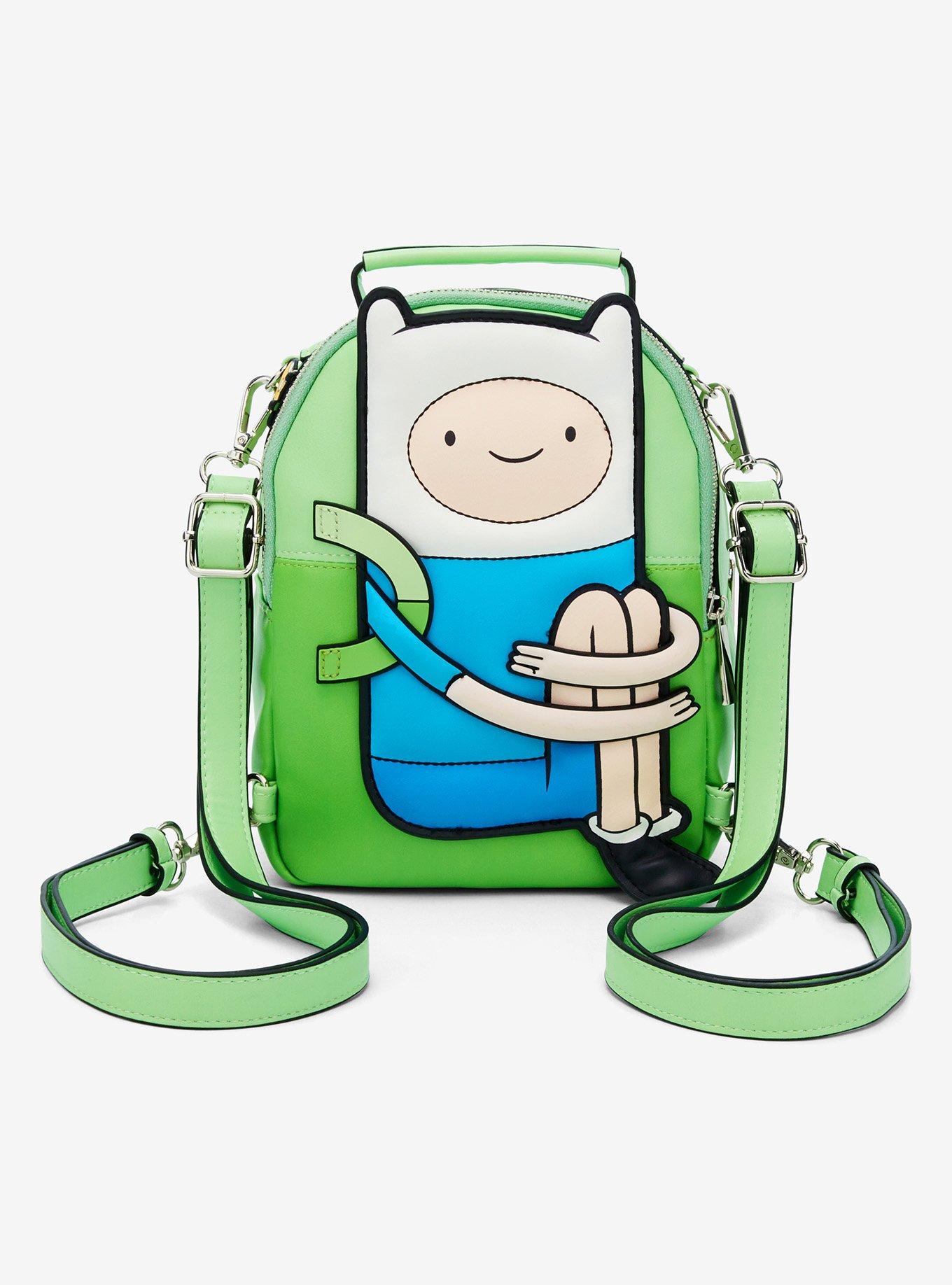 Adventure Time Finn's Backpack Replica Mini Backpack — BoxLunch Exclusive, , alternate