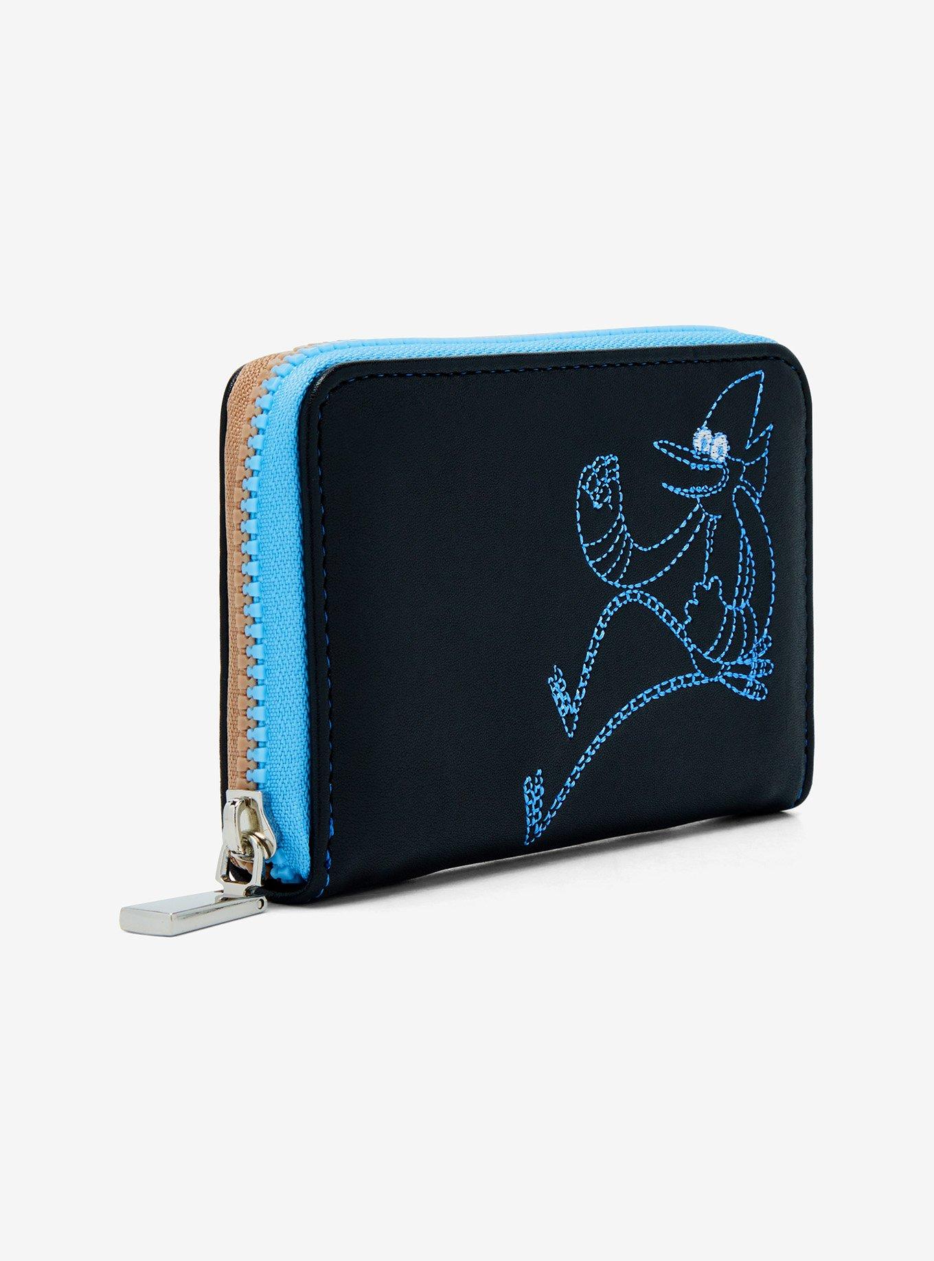 Regular Show Mordecai & Rigby Embroidered Zip Wallet — BoxLunch Exclusive, , alternate