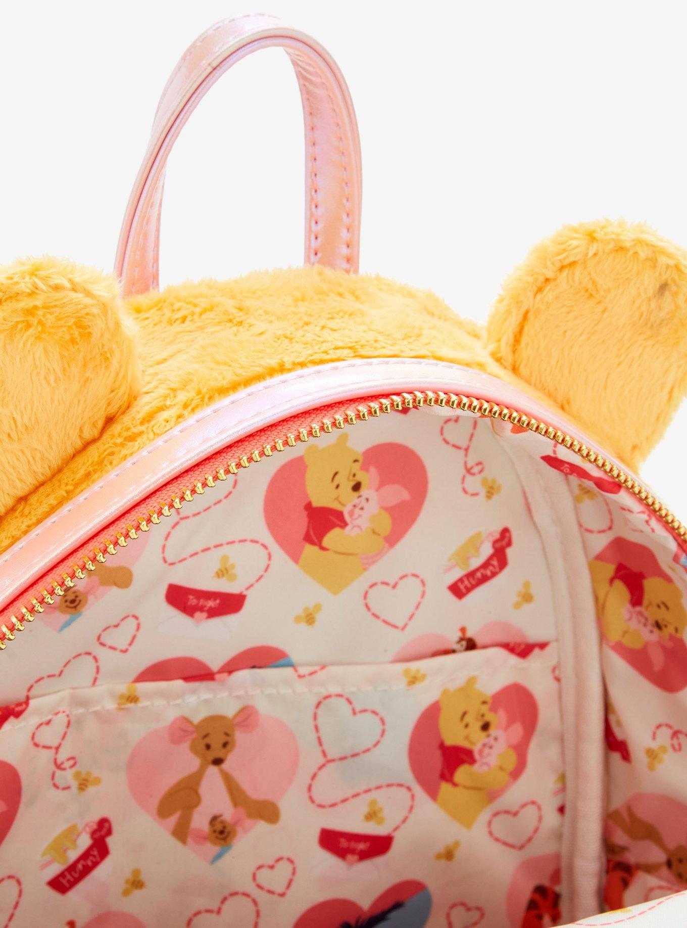 Loungefly Disney Winnie The Pooh Letter Fizzy Figural Mini Backpack, , alternate