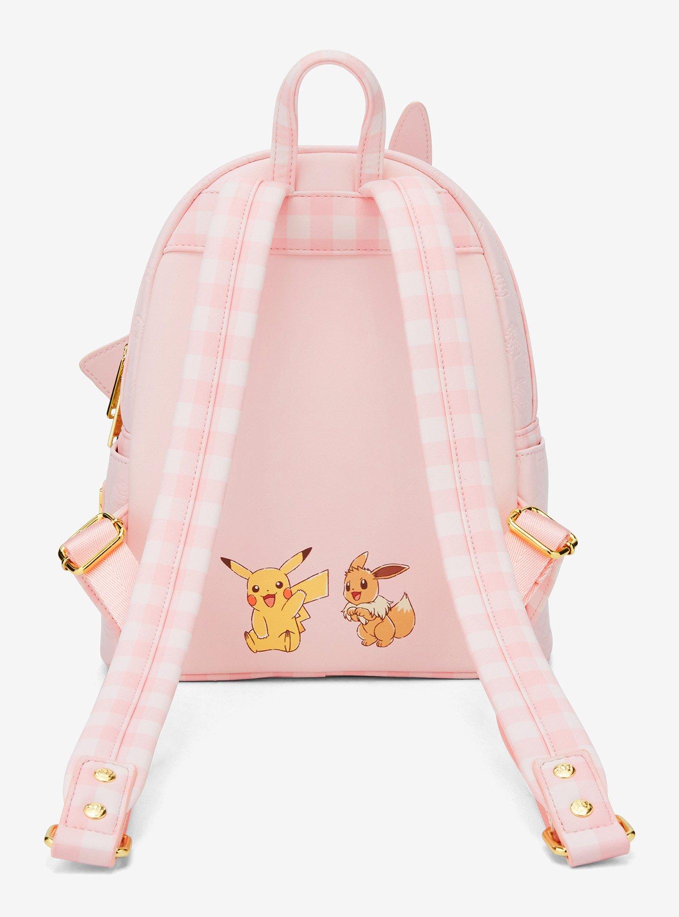 Loungefly Pokemon Pikachu & Eevee Snacks Mini Backpack, , alternate