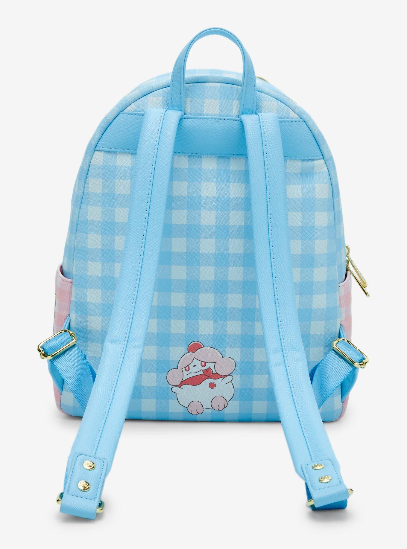 Loungefly Pokemon Snacks Gingham Mini Backpack, , alternate