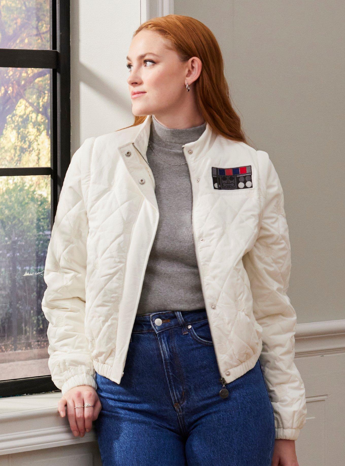 Her Universe Star Wars Leia Hoth Puffer Jacket Her Universe Exclusive, IVORY, alternate