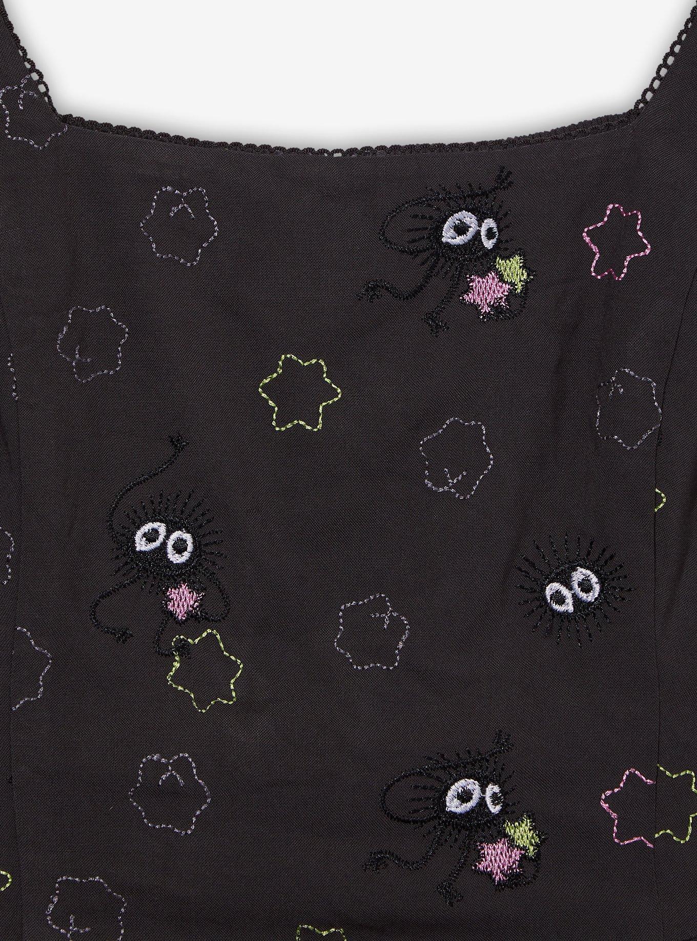 Her Universe Studio Ghibli Spirited Away Soot Sprites Allover Print Tank Dress — BoxLunch Exclusive, BLACK, alternate