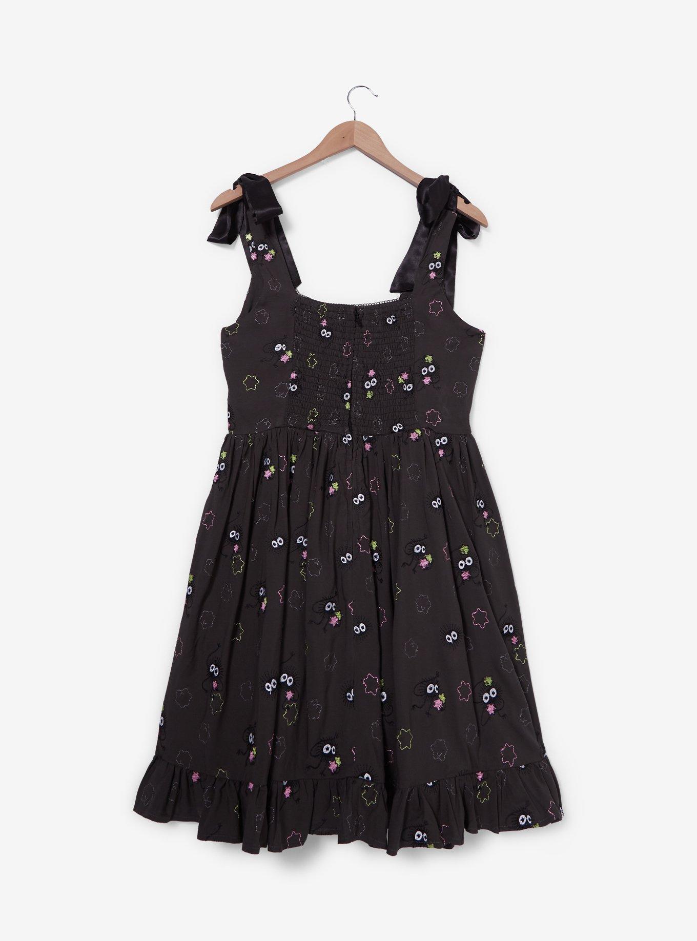 Her Universe Studio Ghibli Spirited Away Soot Sprites Allover Print Plus Size Tank Dress — BoxLunch Exclusive, , hi-res