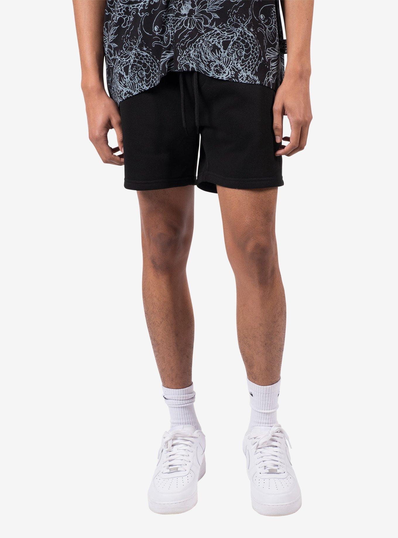 Black Heat Seal Zip Pocket Short, , hi-res