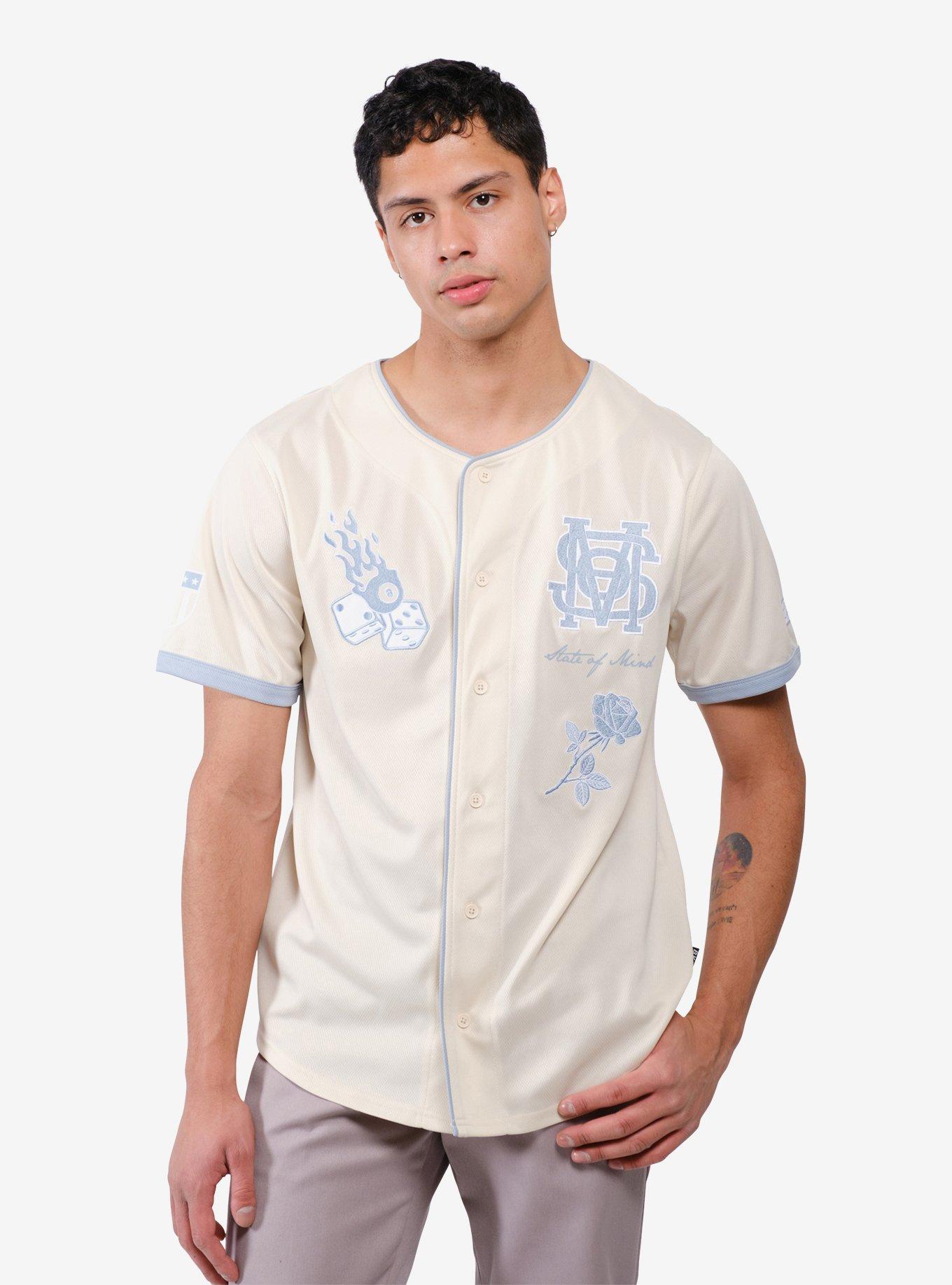 State of Mind Cream Baseball Jersey, , hi-res