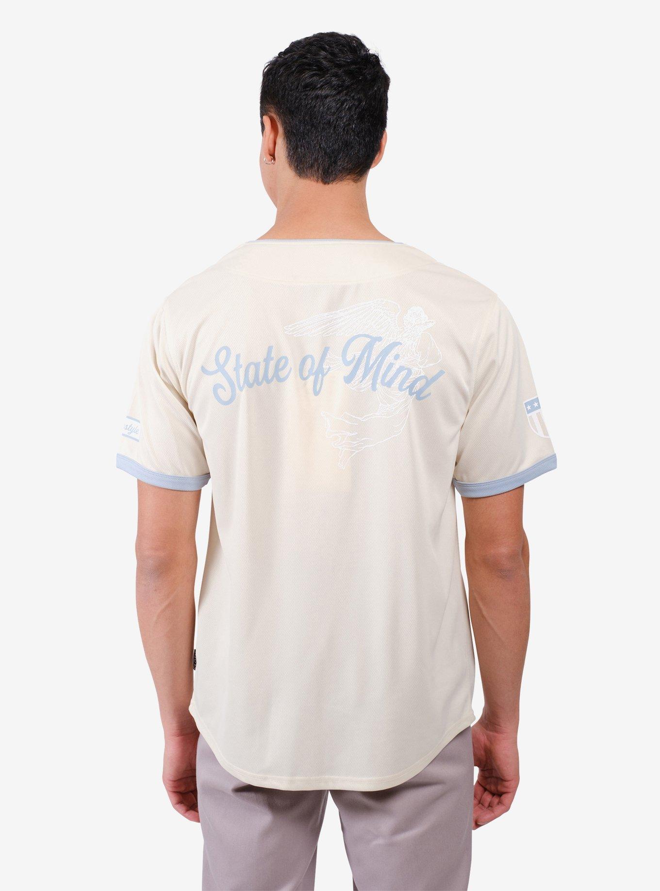 State of Mind Cream Baseball Jersey, IVORY, alternate
