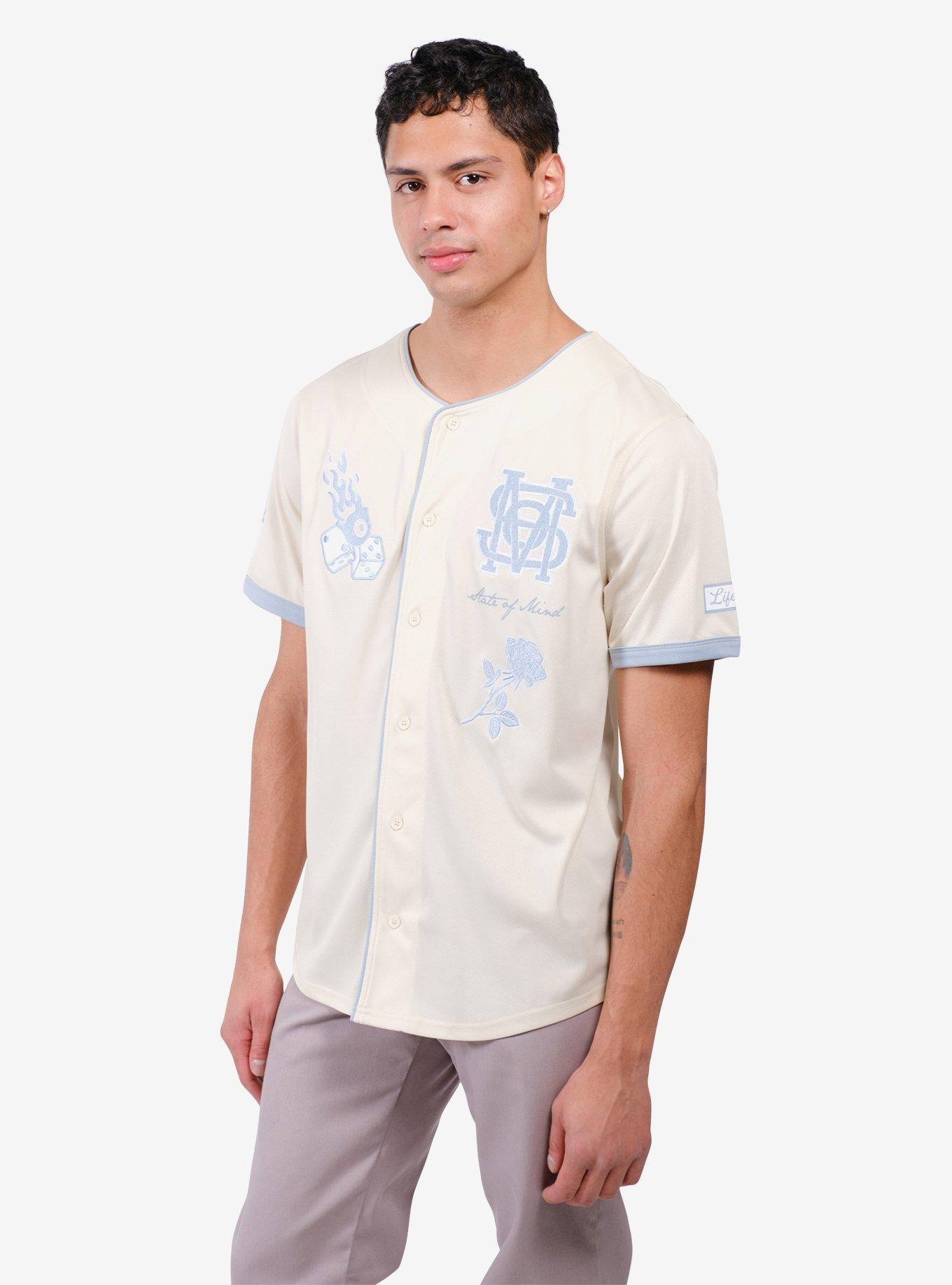 State of Mind Cream Baseball Jersey, IVORY, alternate