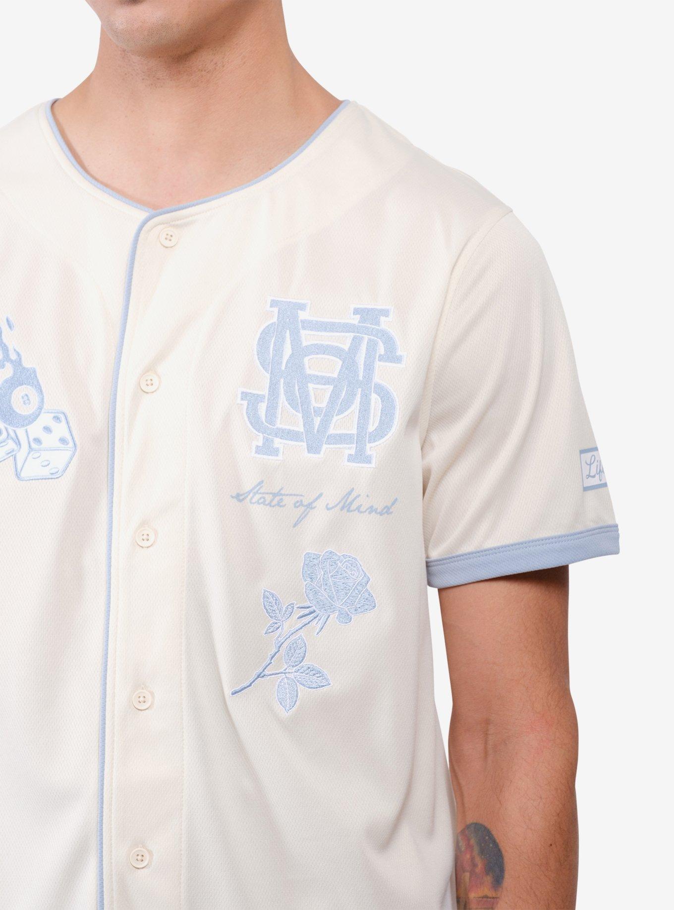 State of Mind Cream Baseball Jersey, IVORY, alternate