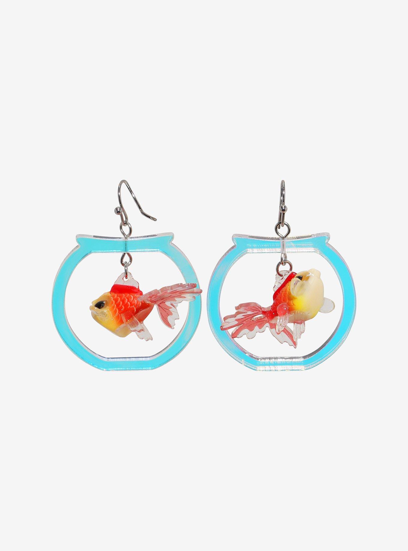 Sweet Society Goldfish Bowl Earrings