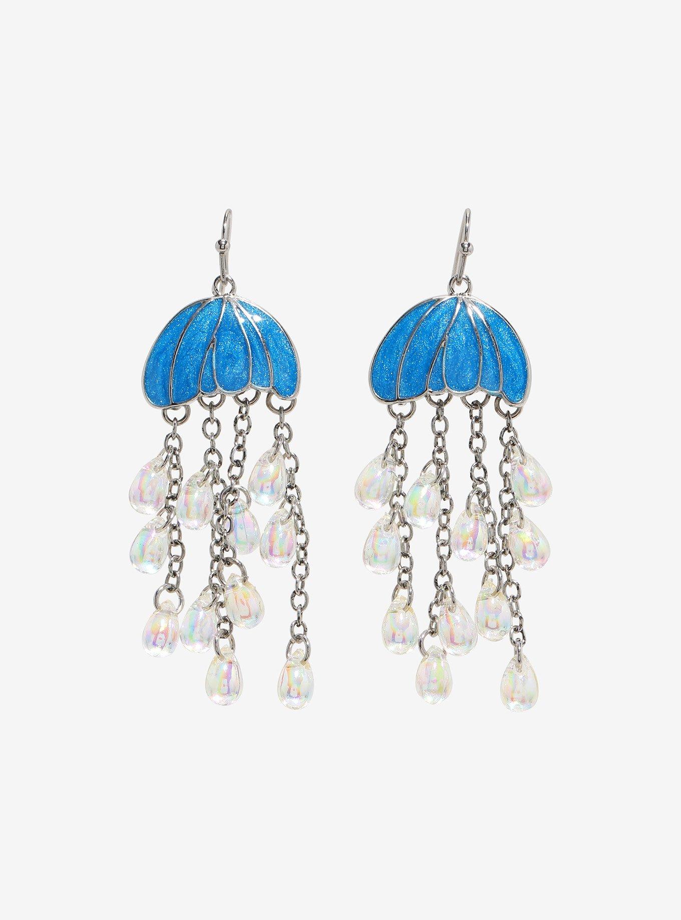 Sweet Society Jellyfish Gem Drop Earrings, , alternate