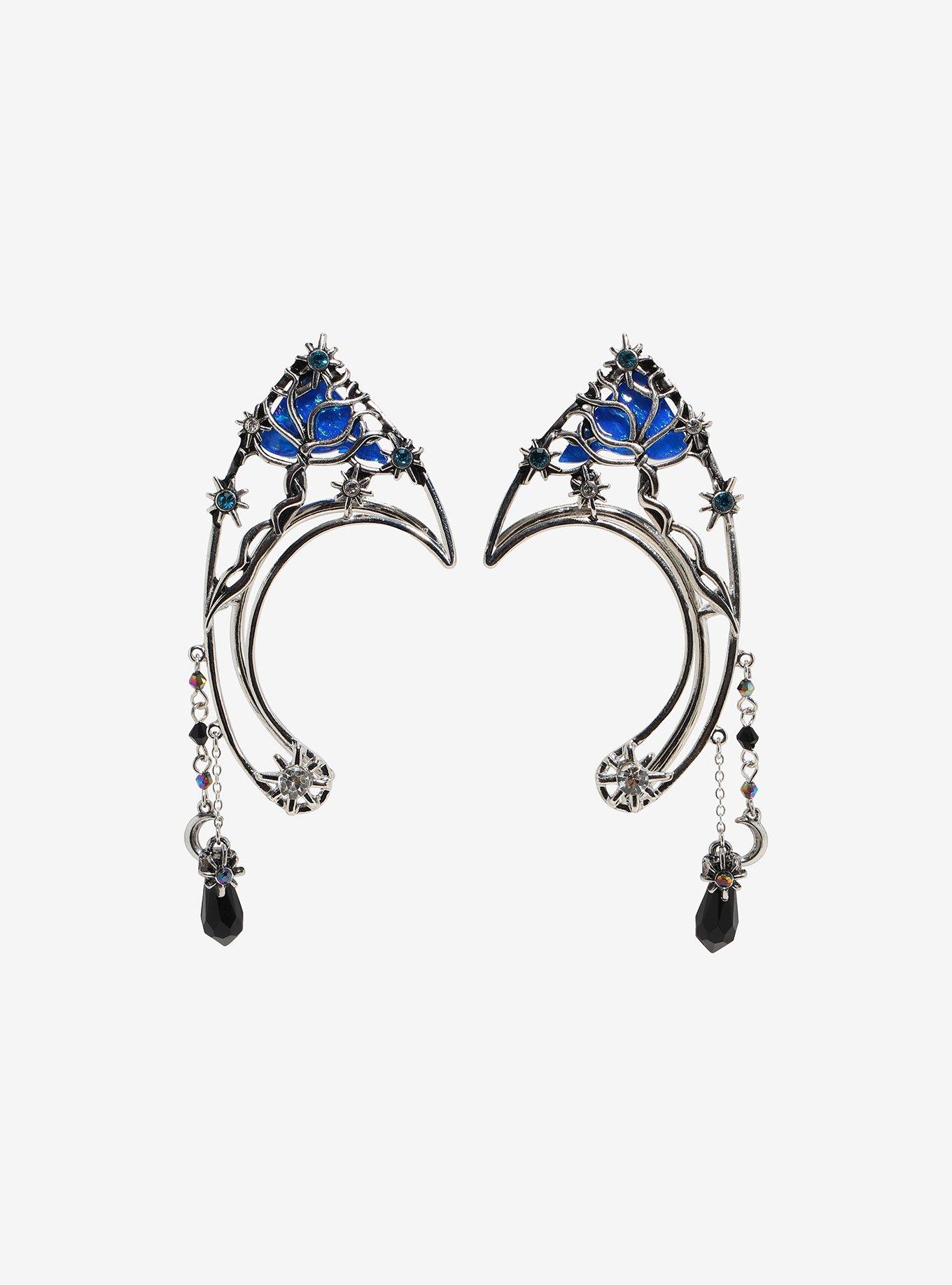 Cosmic Aura Tree Of Life Ear Cuff Set, , alternate