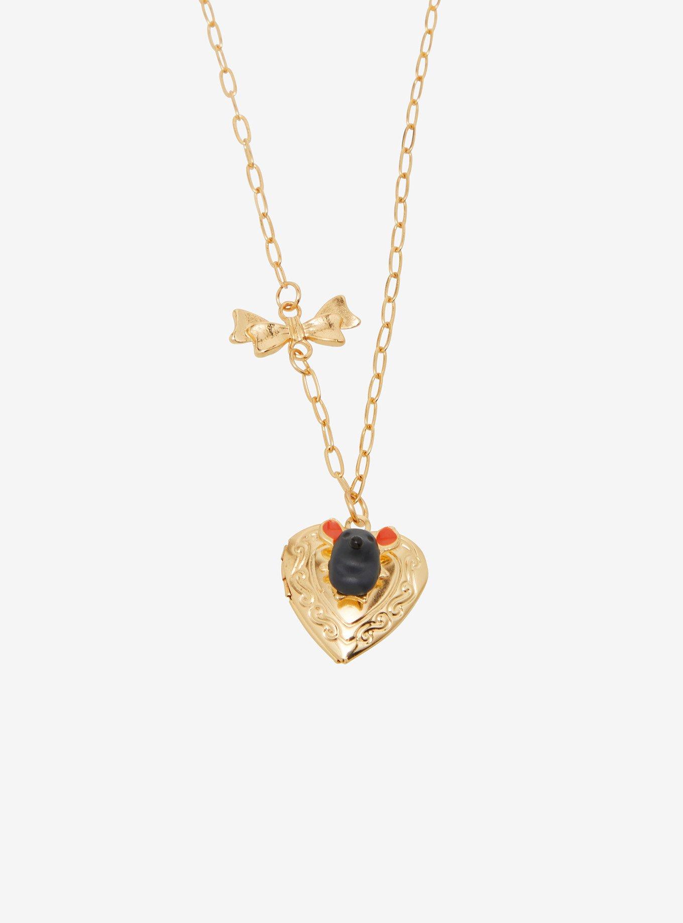 Sweet Society Mouse & Cheese Locket Best Friend Necklace Set, , alternate