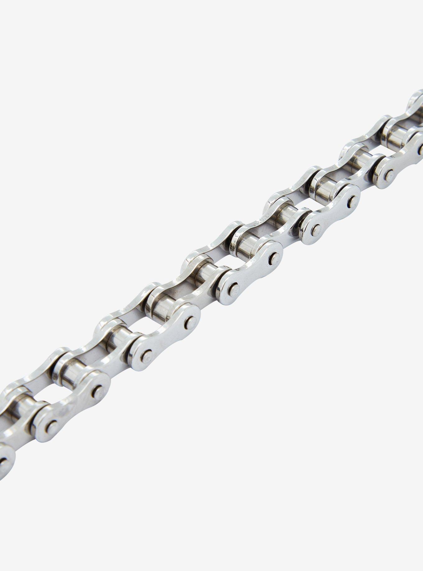 Social Collision Bike Chain Bracelet