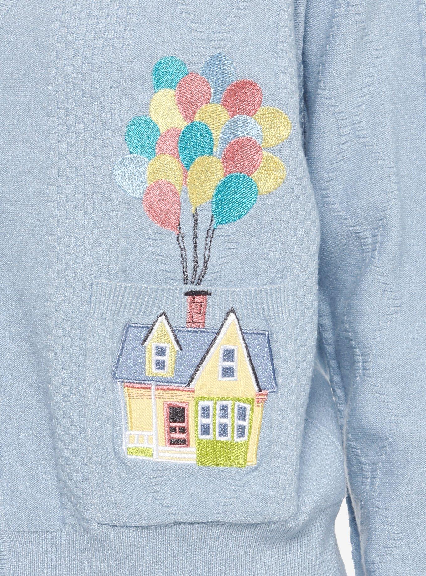 Her Universe Disney Pixar Up Embroidered Cardigan Her Universe Exclusive, MULTI, alternate