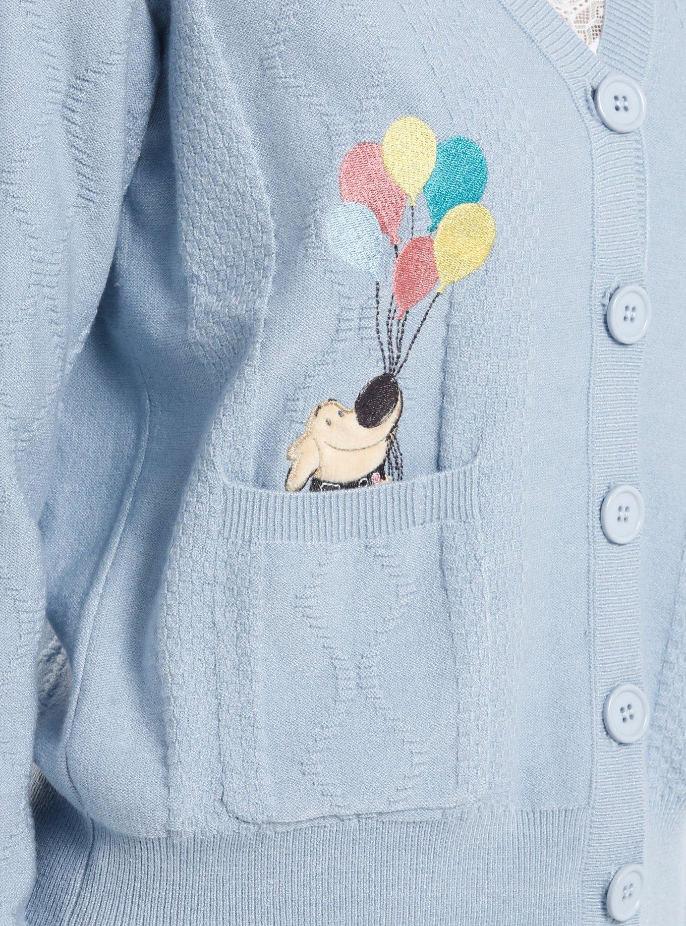 Her Universe Disney Pixar Up Embroidered Cardigan Her Universe Exclusive, MULTI, alternate