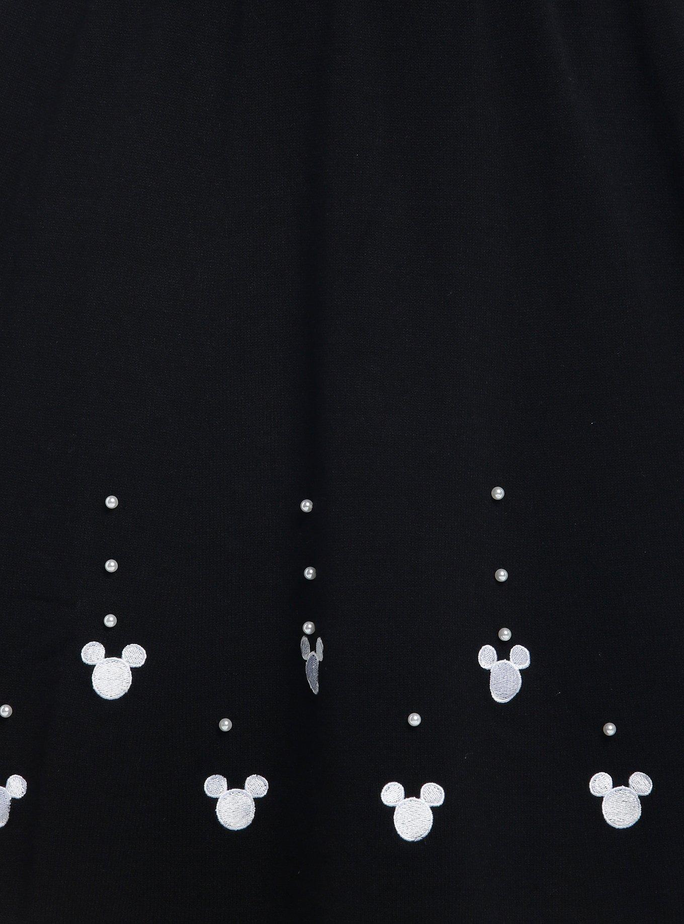 Her Universe Disney Mickey Mouse Sweater Dress Her Universe Exclusive, BLACK  WHITE, alternate