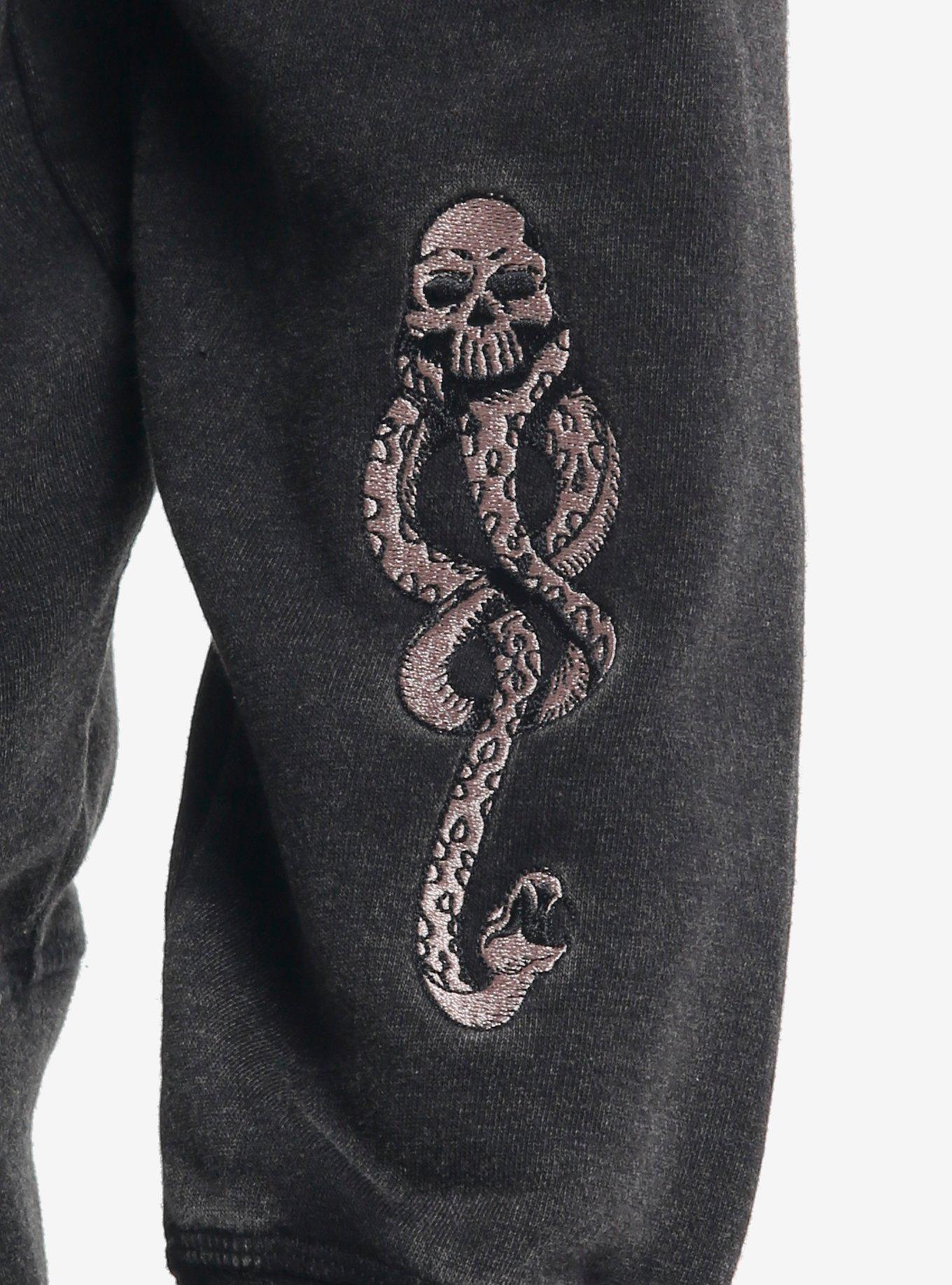 Our Universe Harry Potter Deathly Hallows Mineral Wash Hoodie Our Universe Exclusive, MULTI, alternate