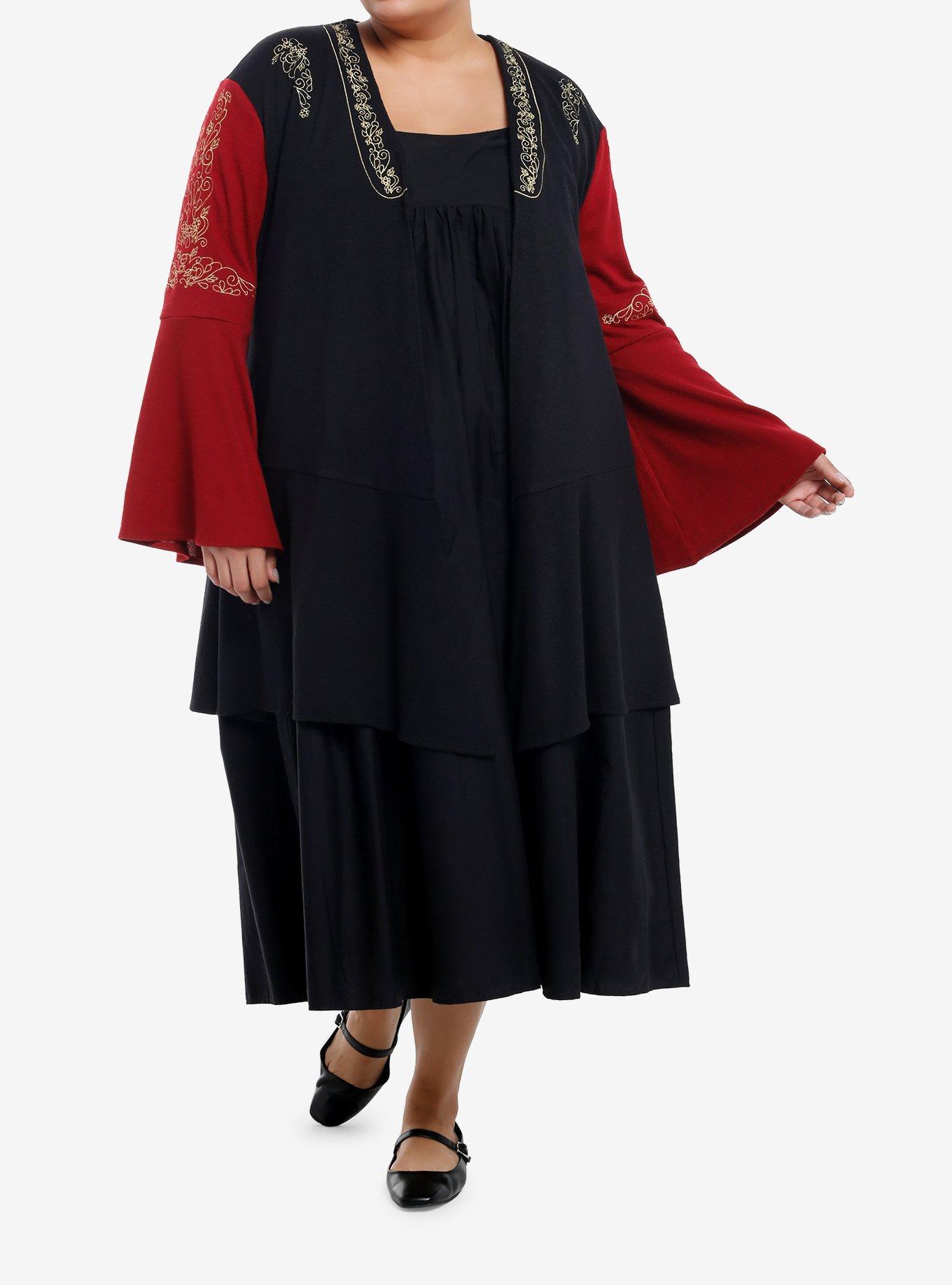 Her Universe The Lord Of The Rings Arwen Color-Block Drape Cardigan Plus Size Her Universe Exclusive, , hi-res