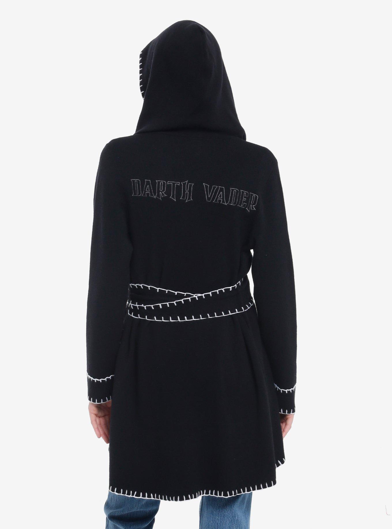 Her Universe Star Wars Darth Vader Hooded Cardigan Her Universe Exclusive, BLACK, alternate