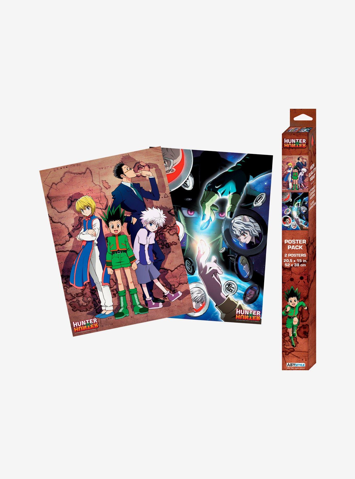 Hunter x Hunter Mug Notebook and Boxed Poster Bundle