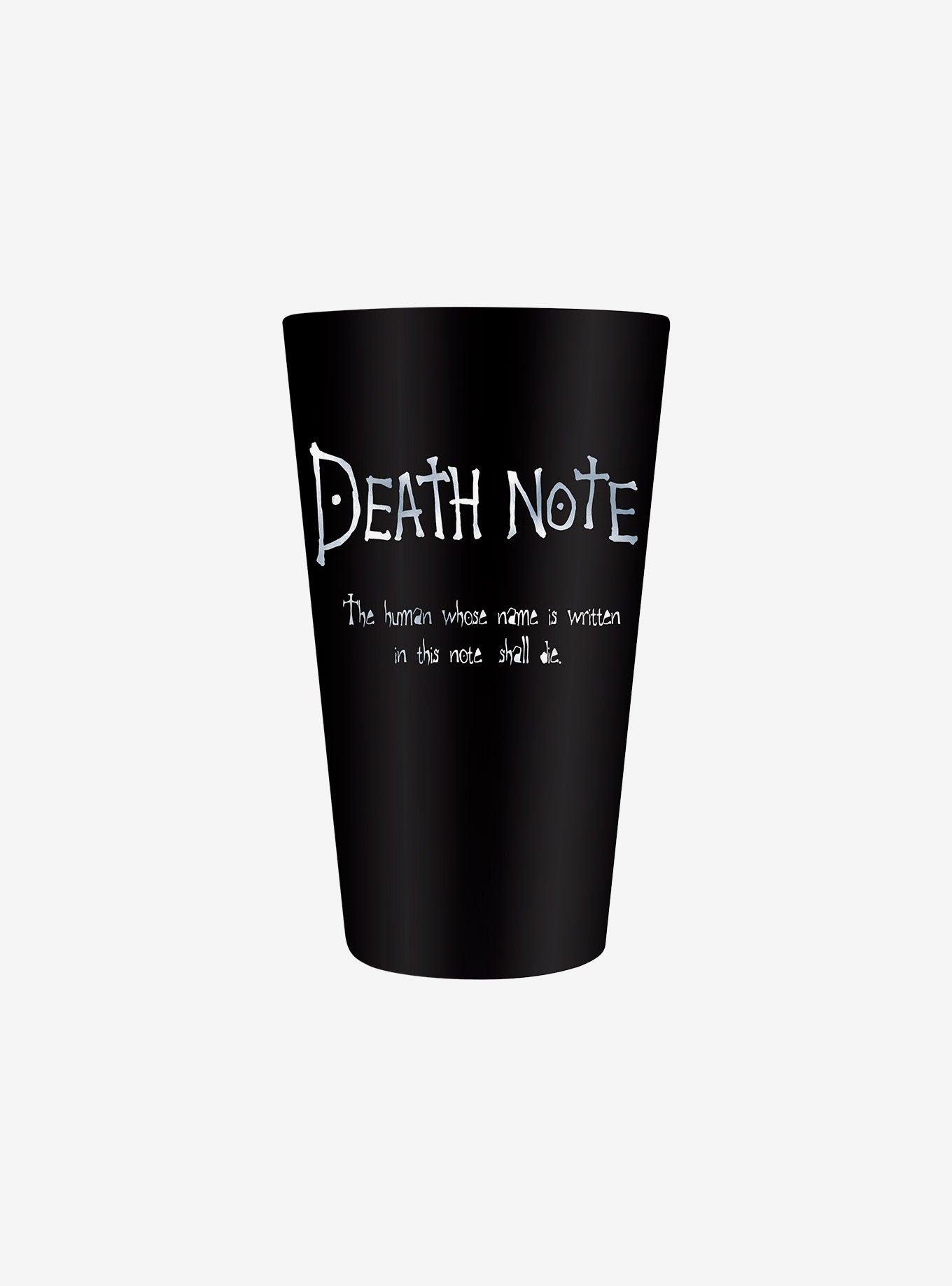 Death Note Glass Cup Keychain and Boxed Poster Set, , hi-res