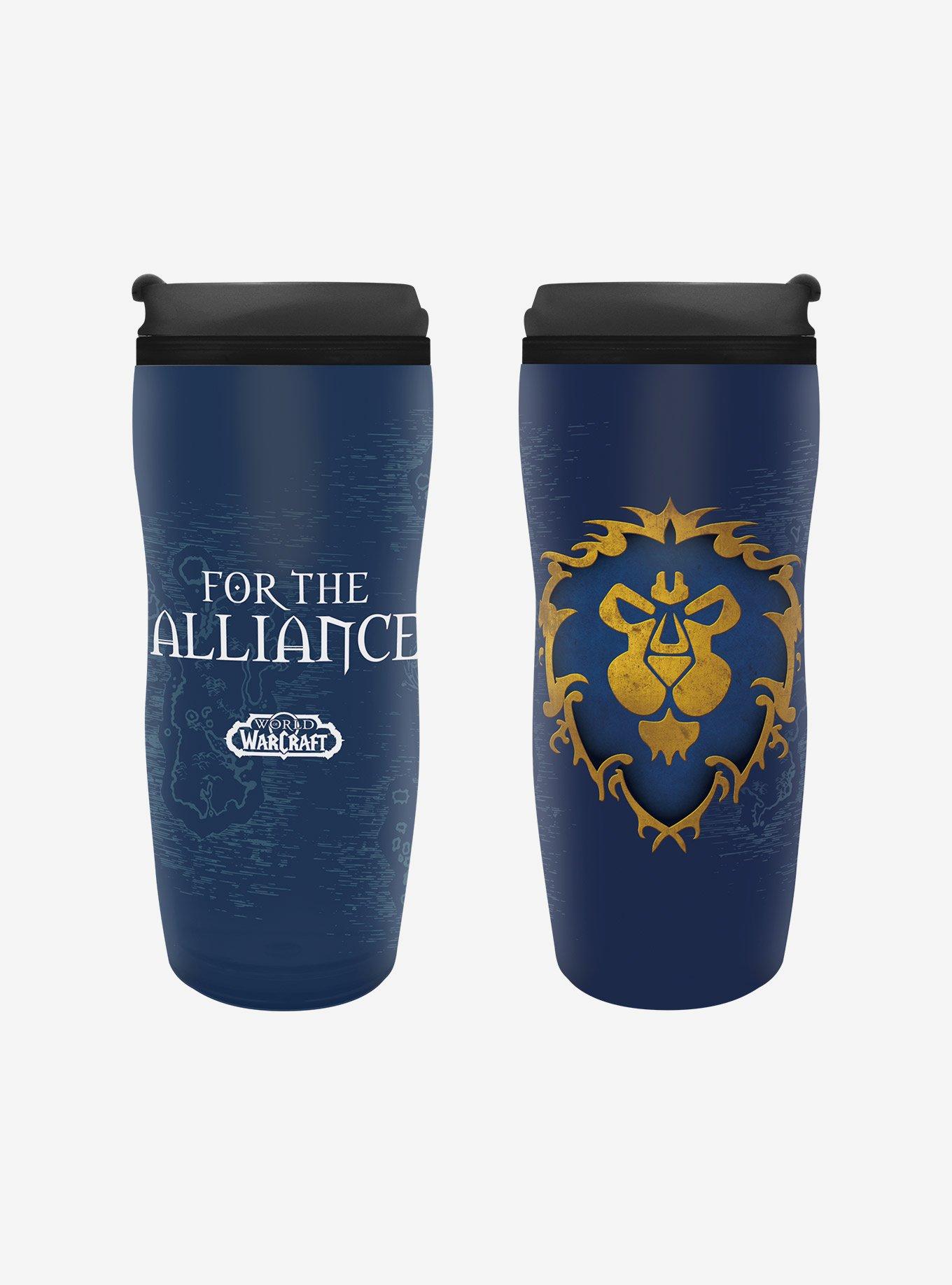 World of Warcraft Alliance Tumbler & Keychain Bundle, , alternate