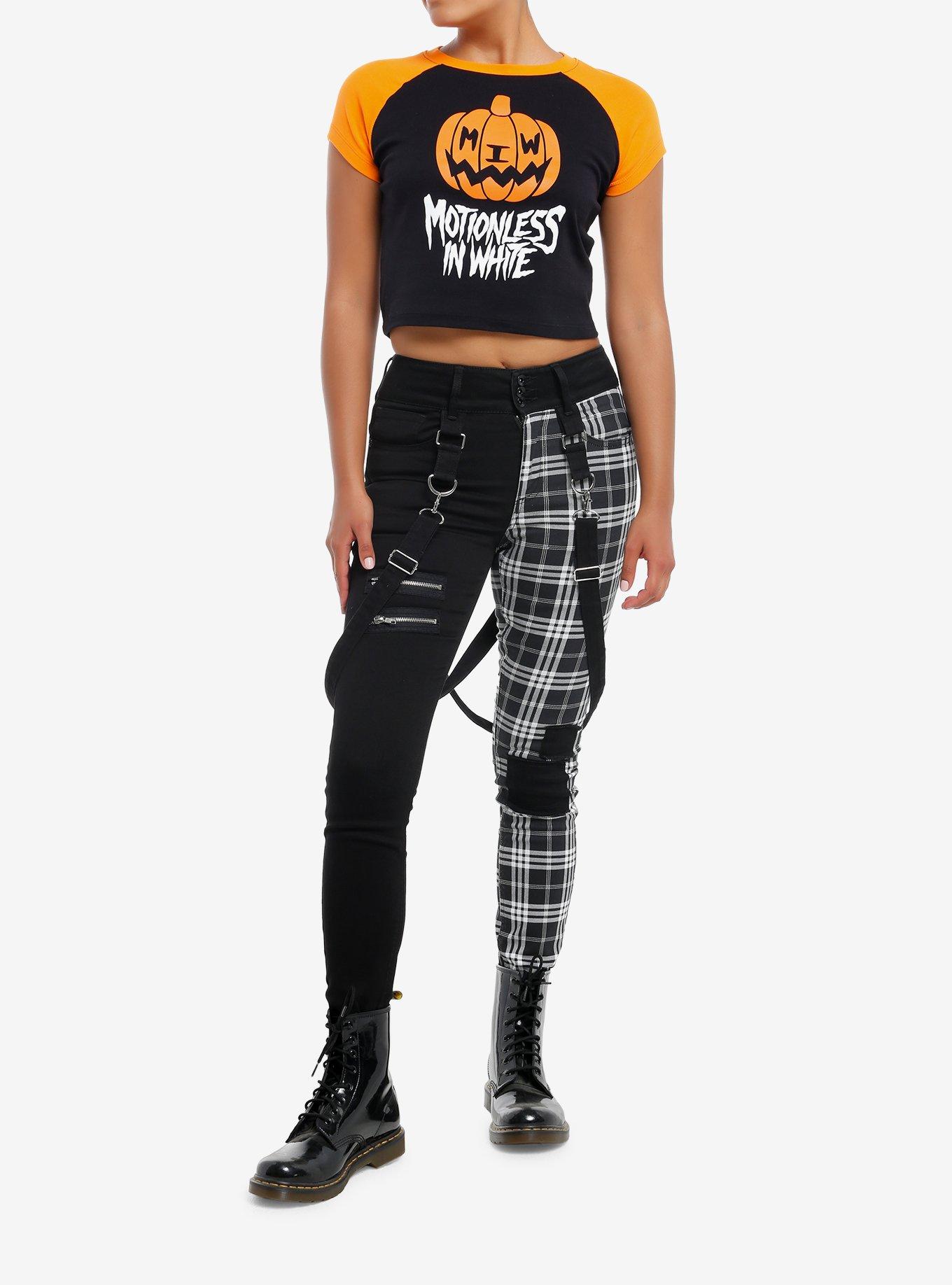Motionless In White Jack-O'-Lantern Girls Baby Raglan T-Shirt, MULTI, alternate
