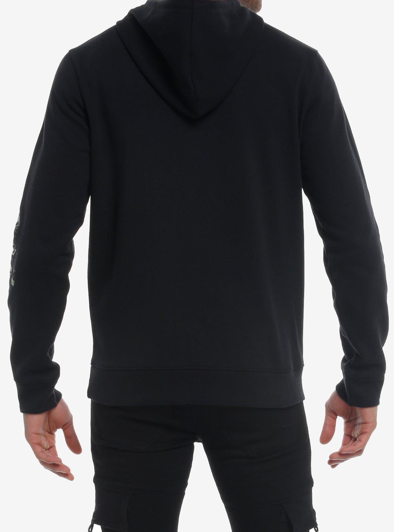Motionless In White Zombies Glow-In-The-Dark Hoodie, BLACK, alternate