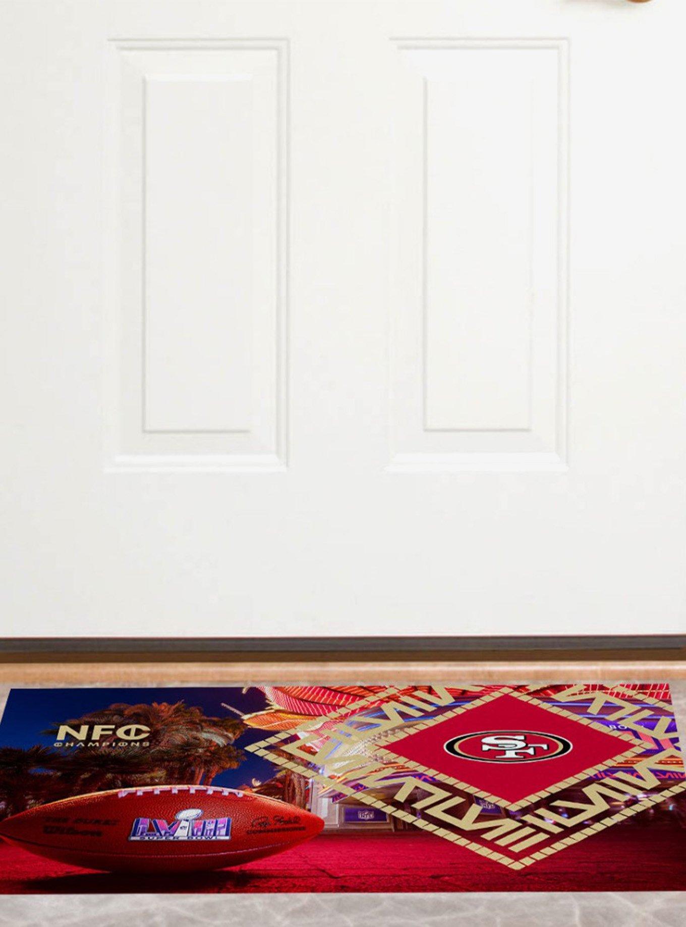 NFL 49ers SB58 Arrival Participant Small Washable Rug, , hi-res