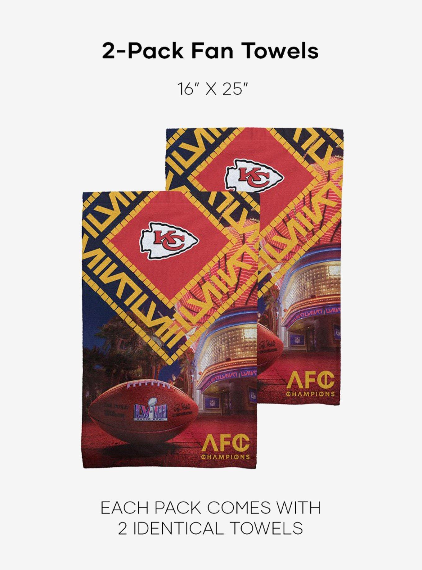 NFL Chiefs SB58 Arrival Participant Fan Towel, , alternate