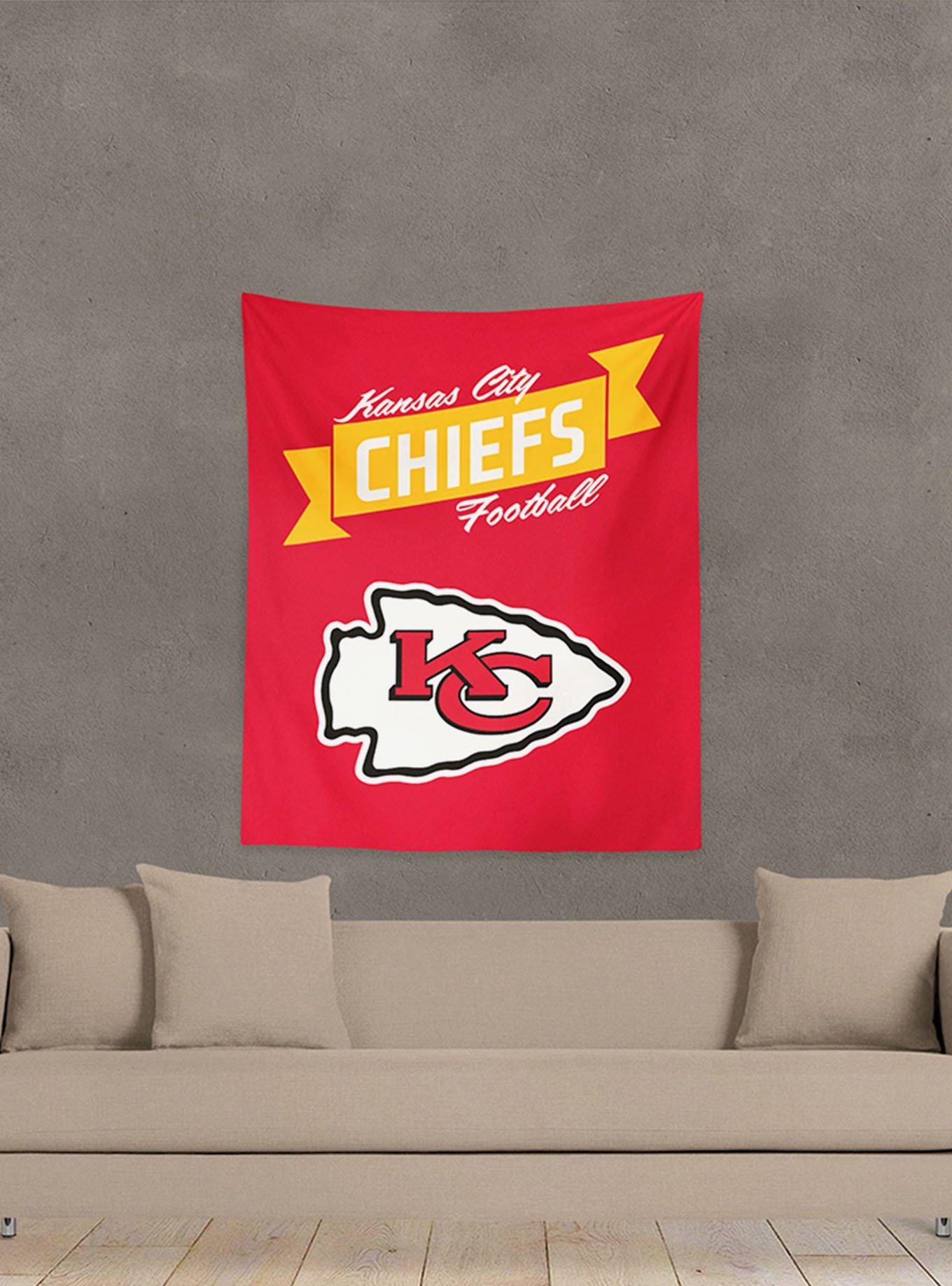 NFL Premium Chiefs Printed Wall Tapestry, , alternate