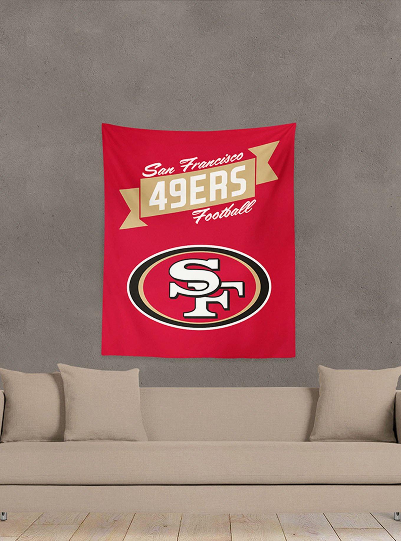 NFL Premium 49ers Printed Wall Tapestry, , alternate