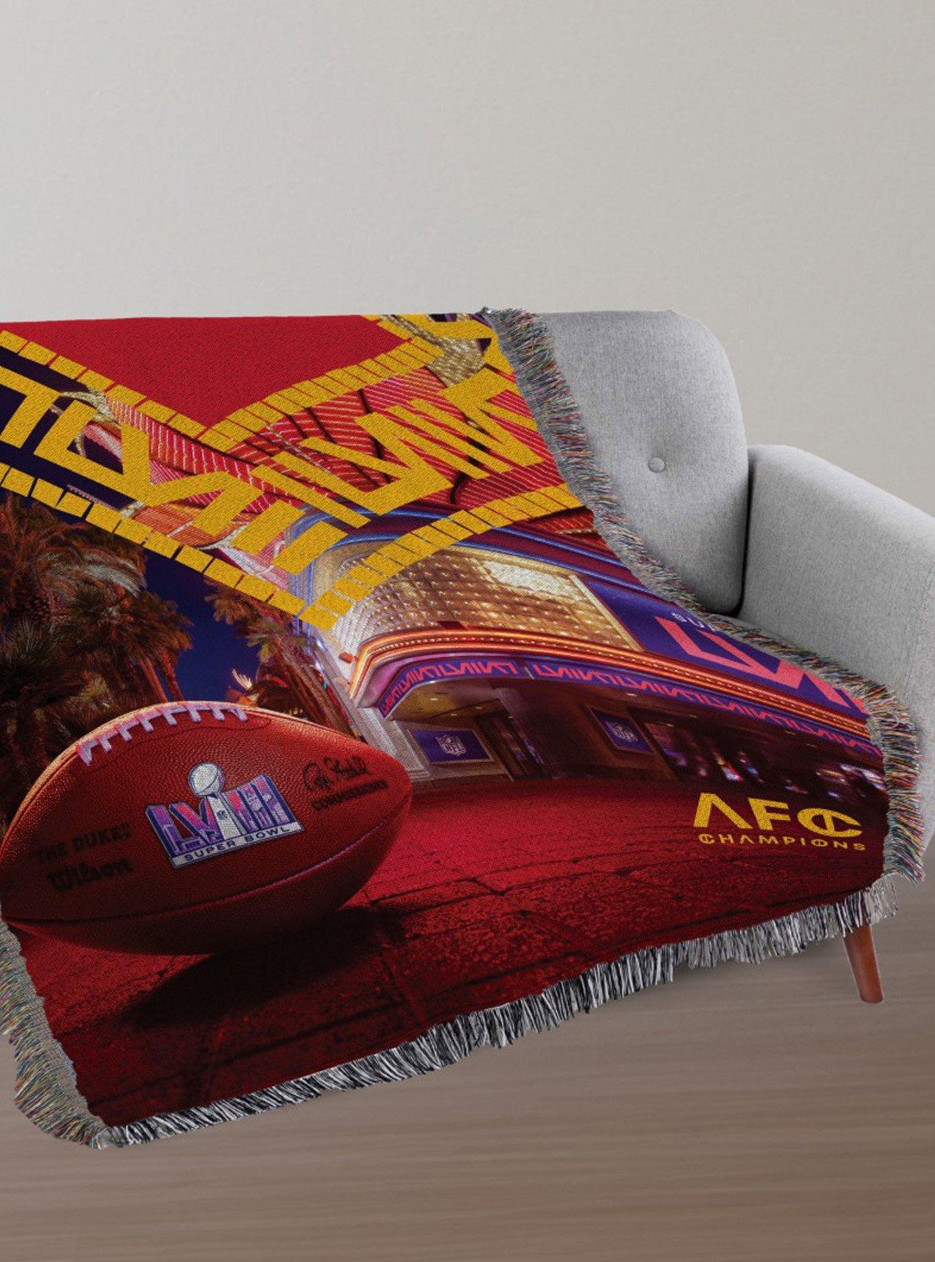 NFL Chiefs SB58 Arrival Participant Woven Tapestry, , alternate